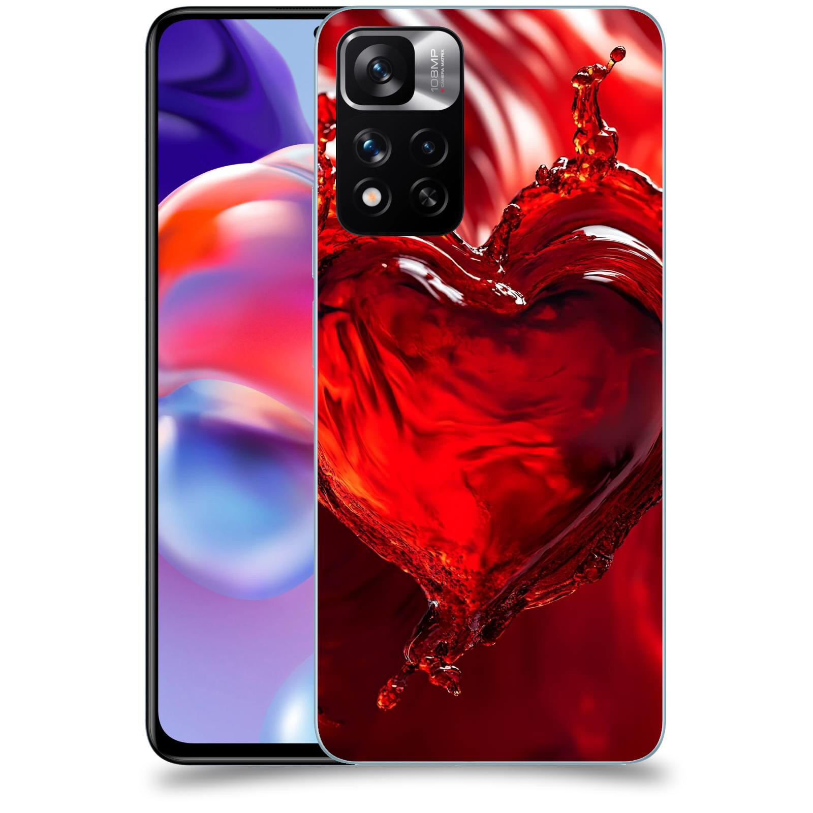 ACOVER Kryt na mobil Xiaomi Redmi Note 11 Pro+ 5G - Love II