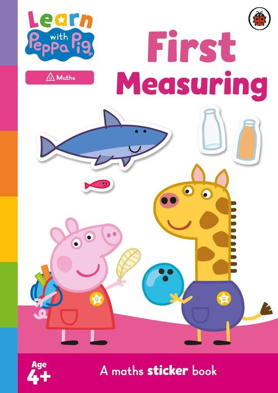 Learn with Peppa: First Measuring sticker activity book