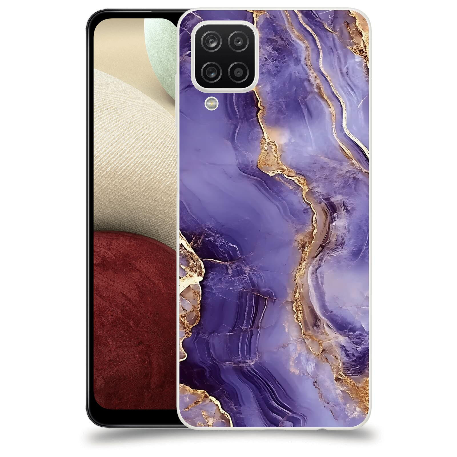 ACOVER Kryt na mobil Samsung Galaxy A12 A125F - Violet I