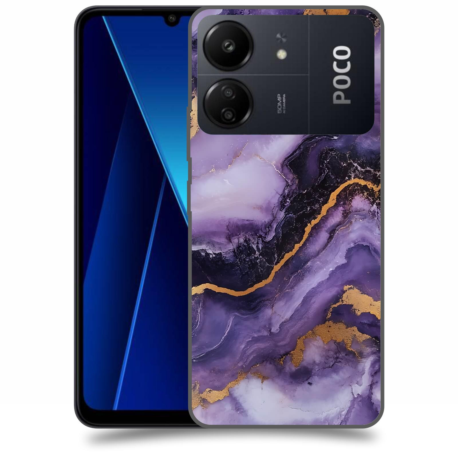 ACOVER Kryt na mobil Poco C65 - Violet II