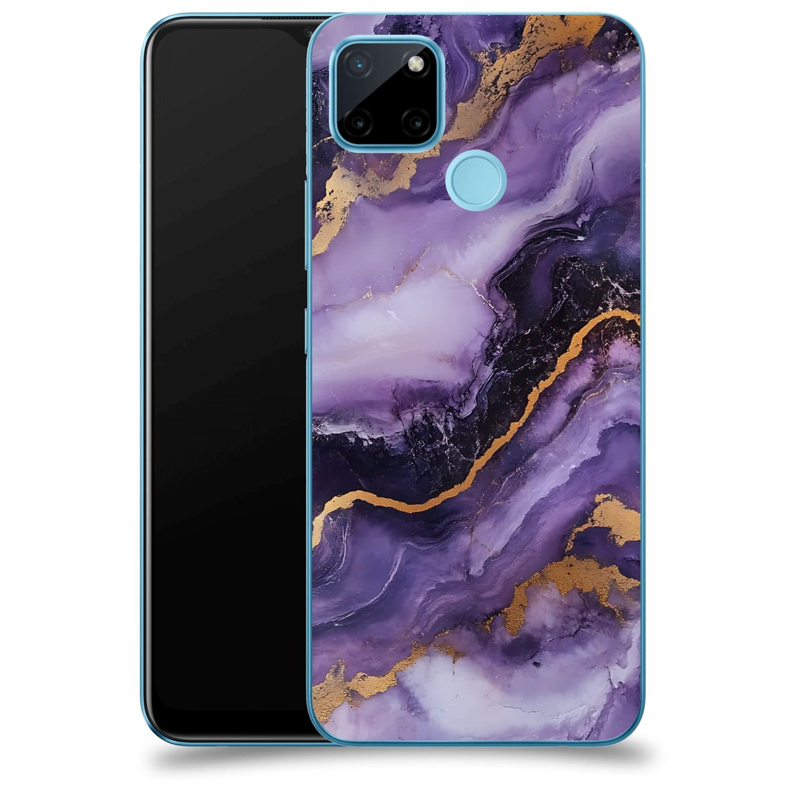 ACOVER Kryt na mobil Realme C21Y - Violet II