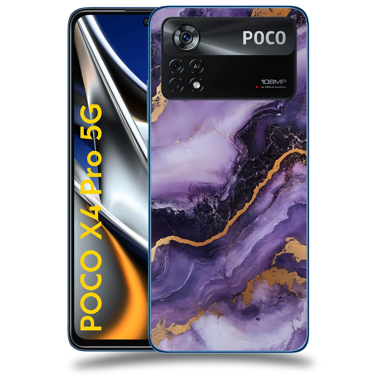 ACOVER Kryt na mobil Xiaomi Poco X4 Pro 5G - Violet II