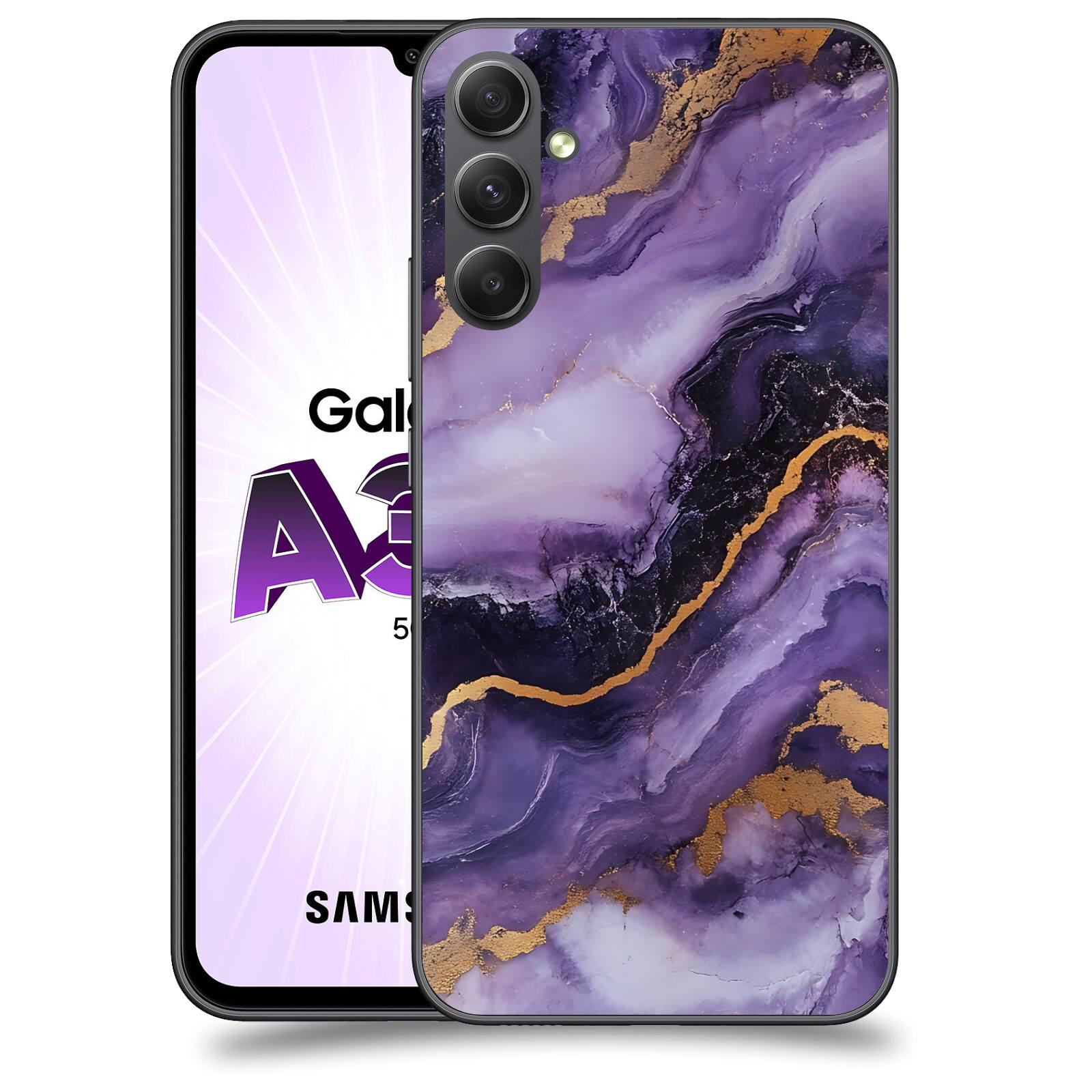ACOVER Kryt na mobil Samsung Galaxy A34 - Violet II
