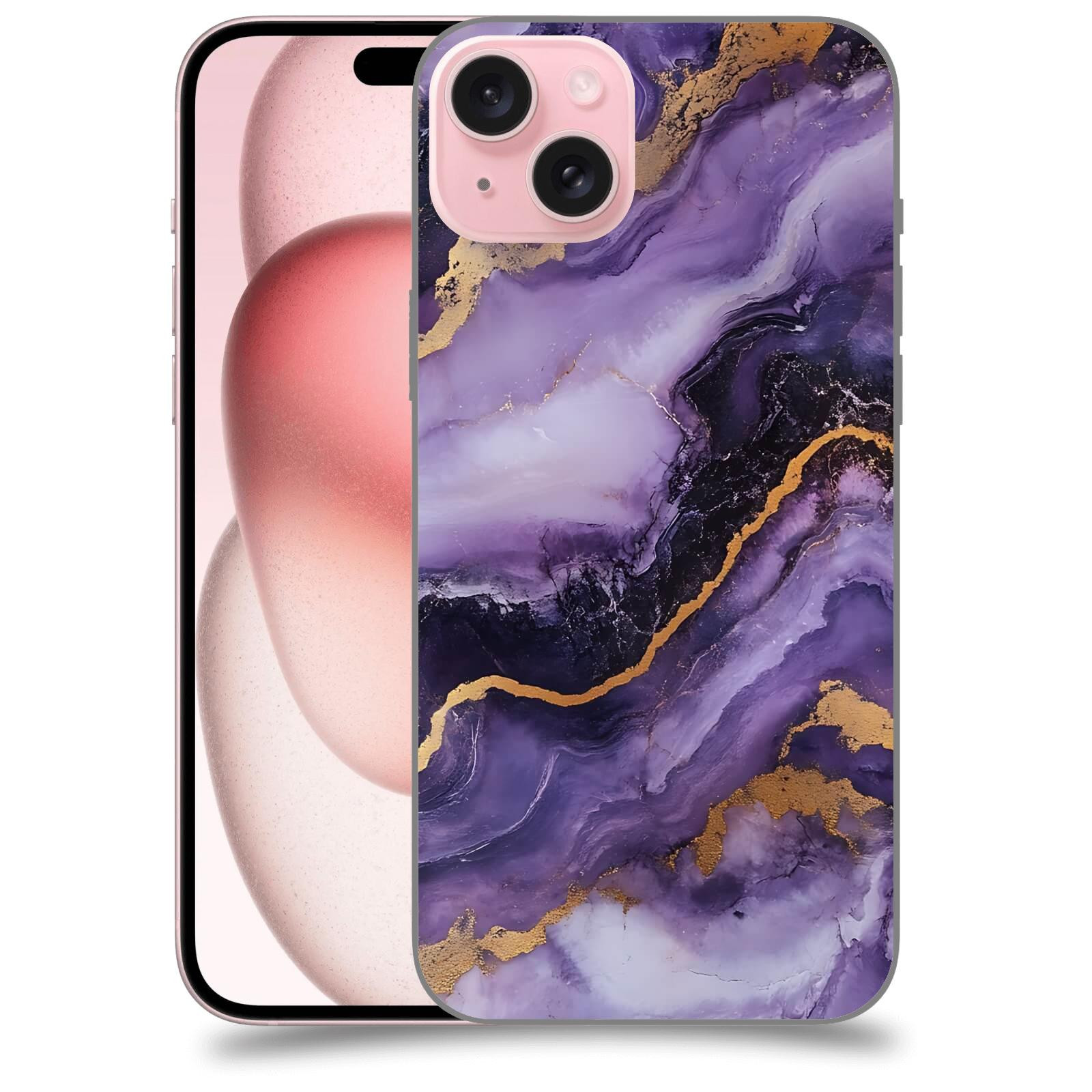 ACOVER Kryt na mobil Apple iPhone 15 plus - Violet II