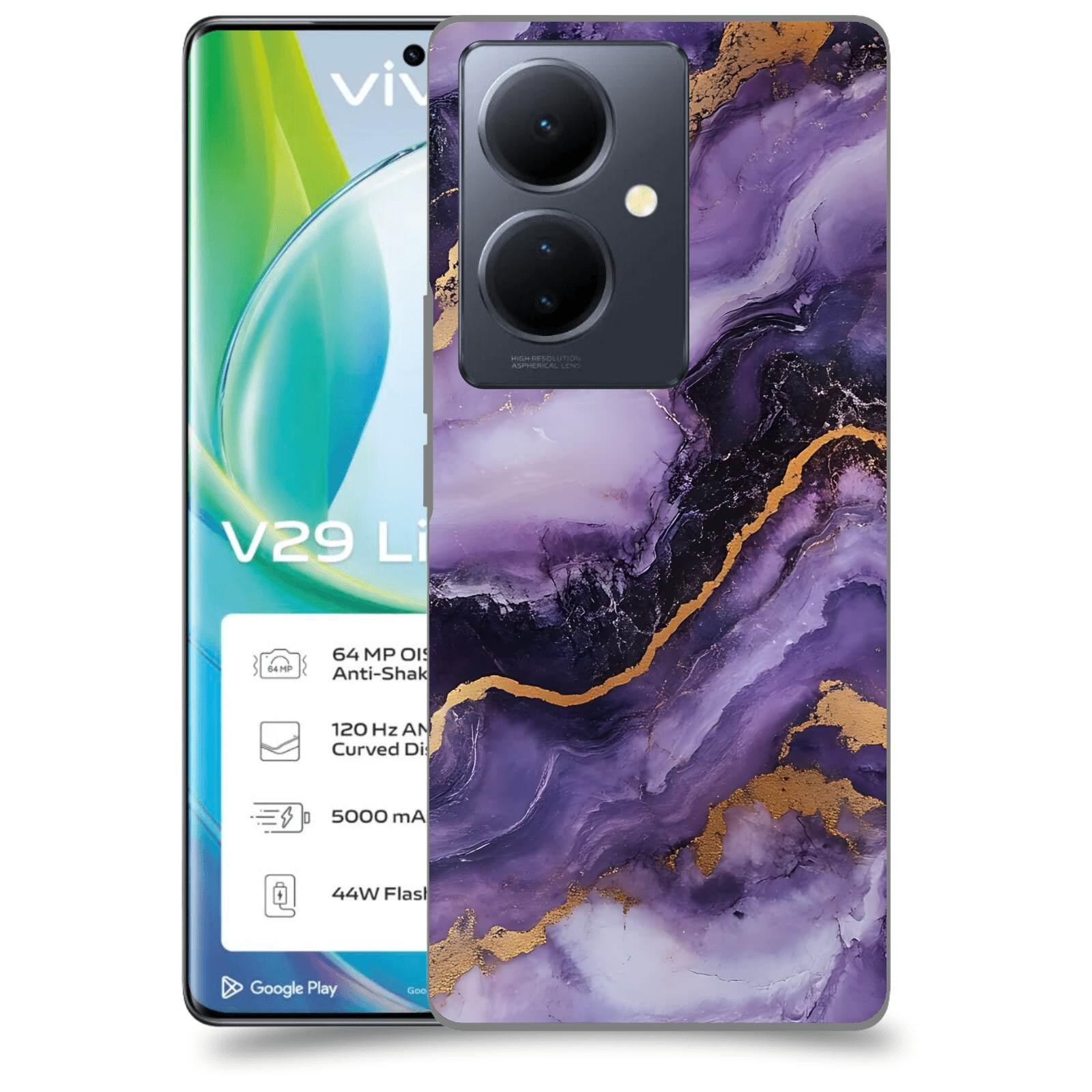 ACOVER Kryt na mobil VIVO V29 Lite 5G - Violet II
