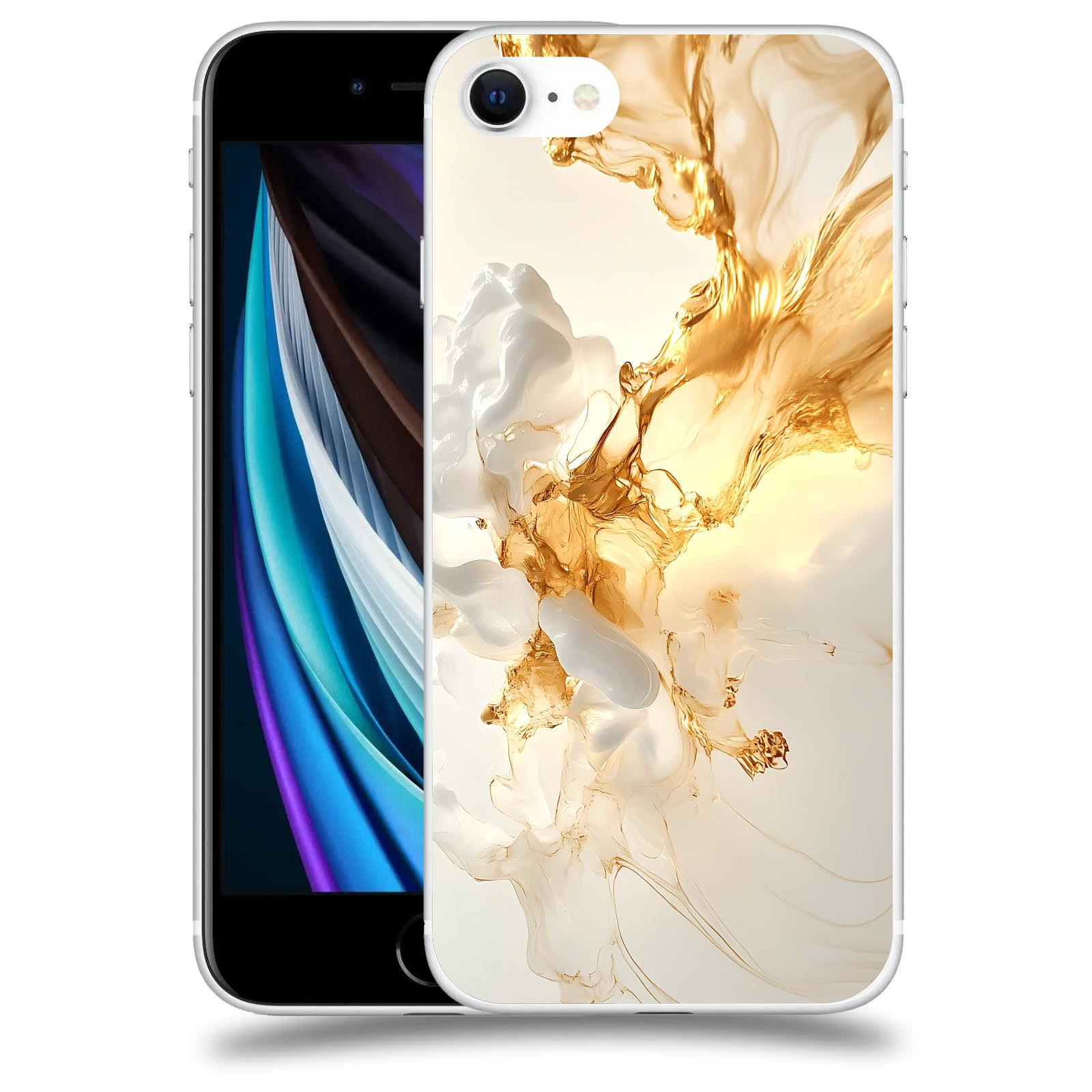 ACOVER Kryt na mobil Apple iPhone SE 2020 - Vanilla Bourbon I