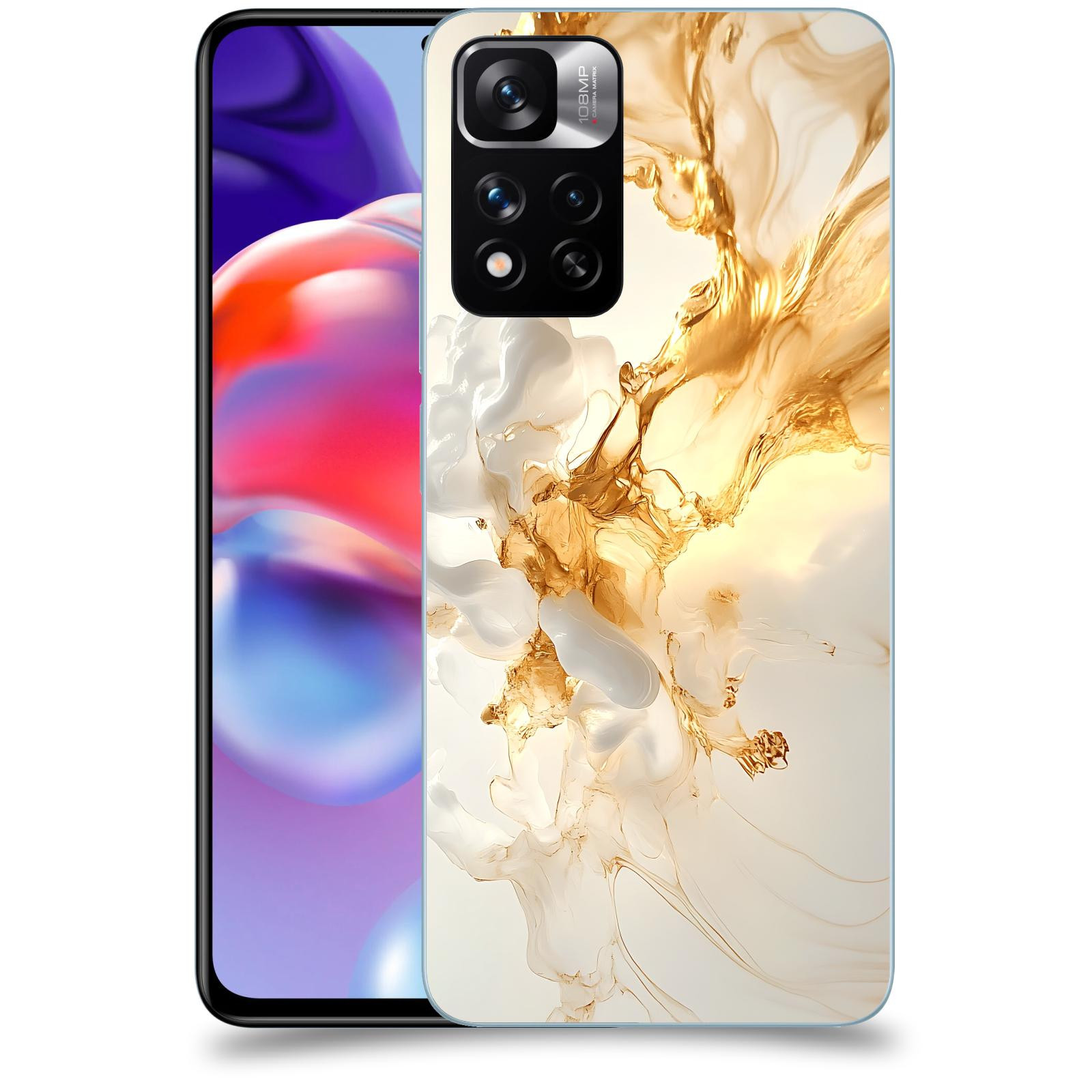 ACOVER Kryt na mobil Xiaomi Redmi Note 11 Pro+ 5G - Vanilla Bourbon I