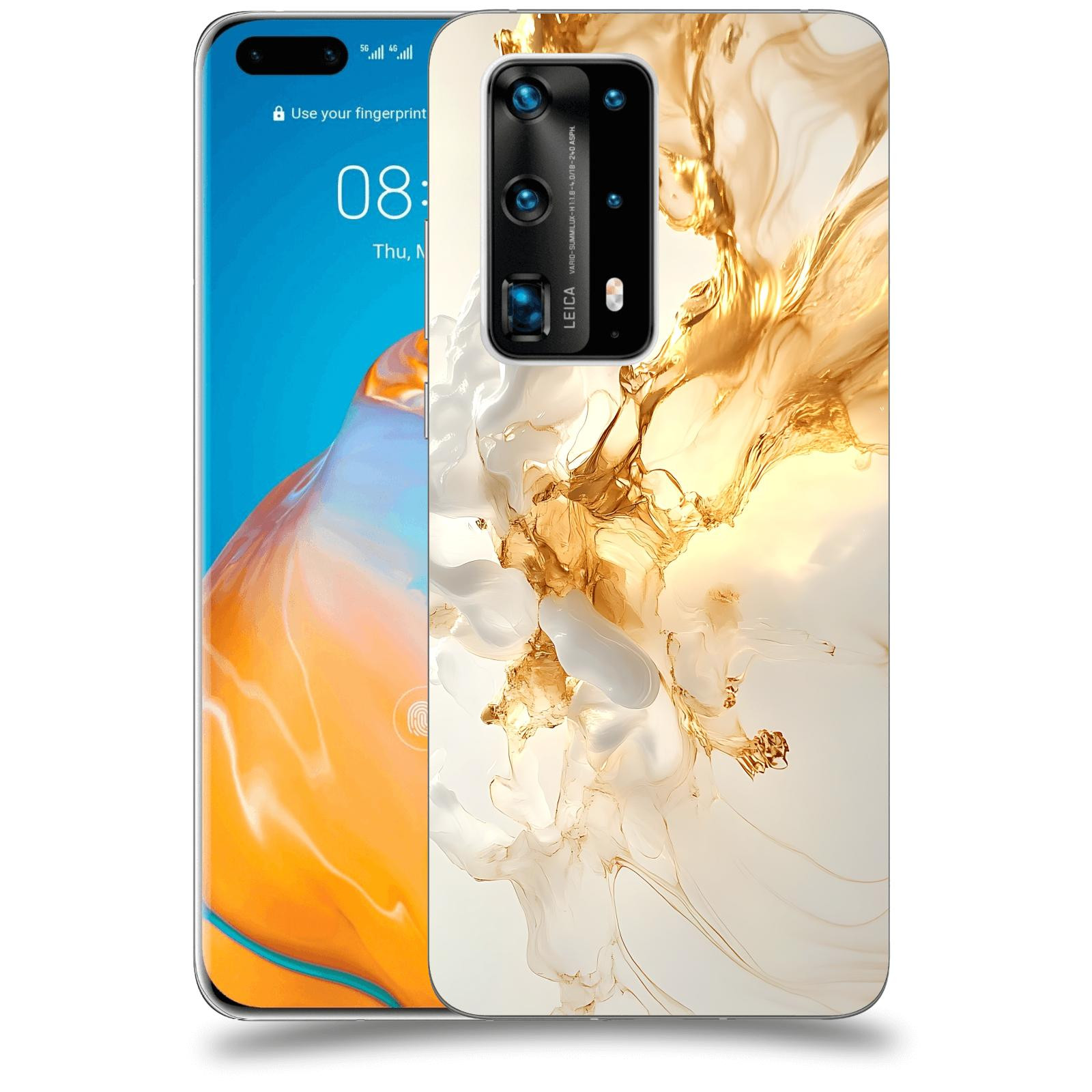 ACOVER Kryt na mobil Huawei P40 Pro - Vanilla Bourbon I