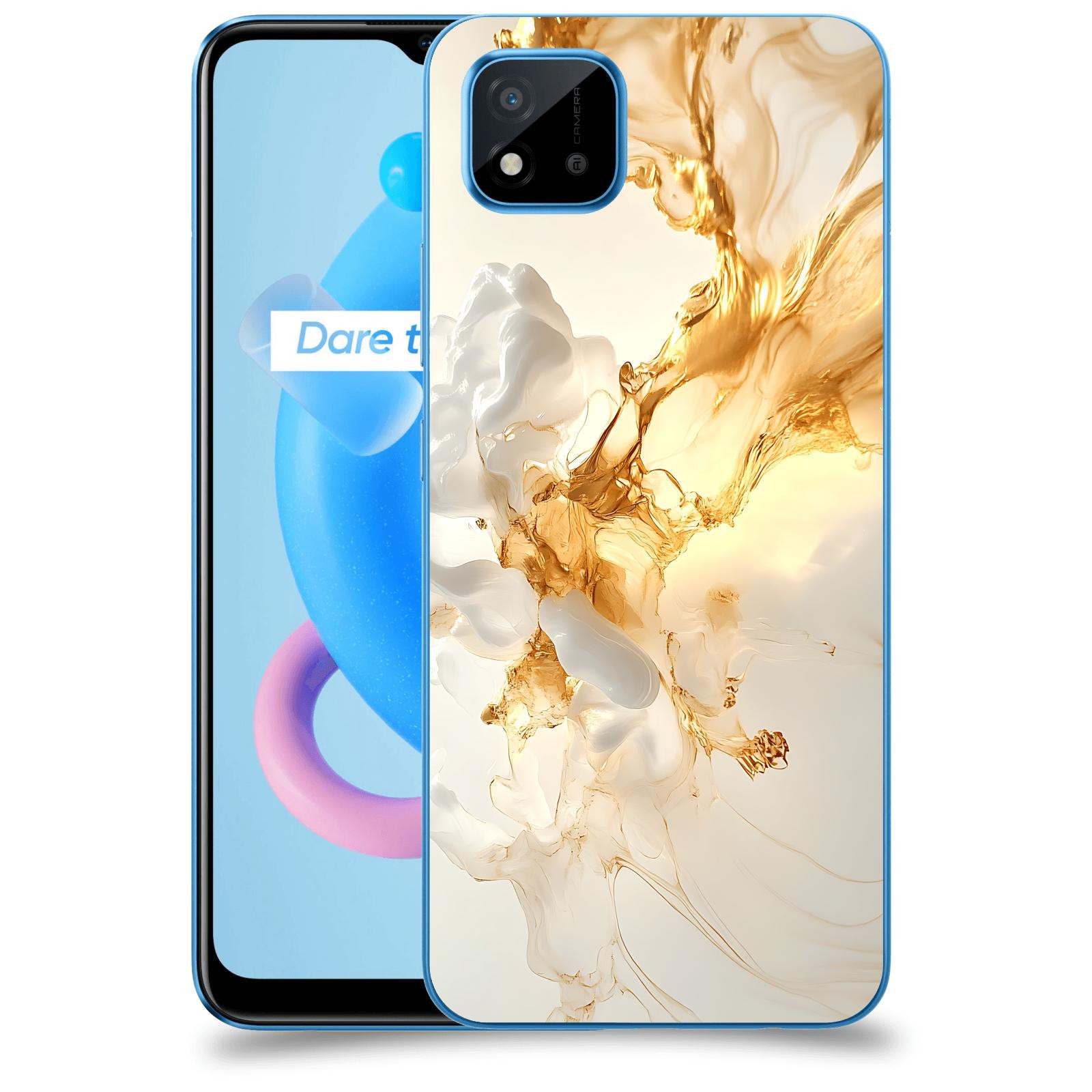 ACOVER Kryt na mobil Realme C11 (2021) - Vanilla Bourbon I