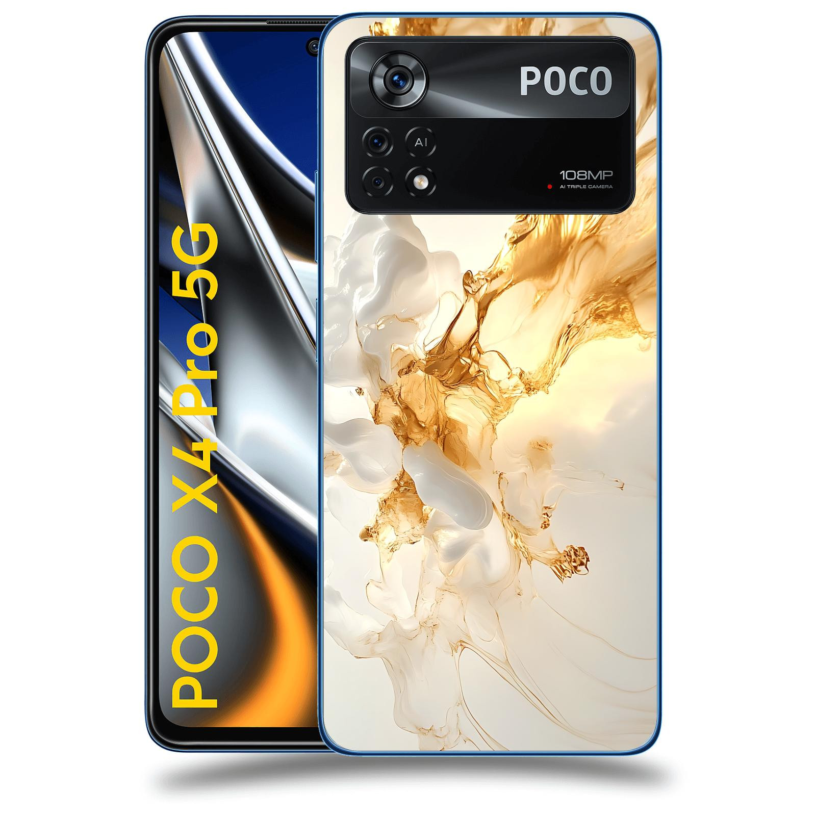 ACOVER Kryt na mobil Xiaomi Poco X4 Pro 5G - Vanilla Bourbon I