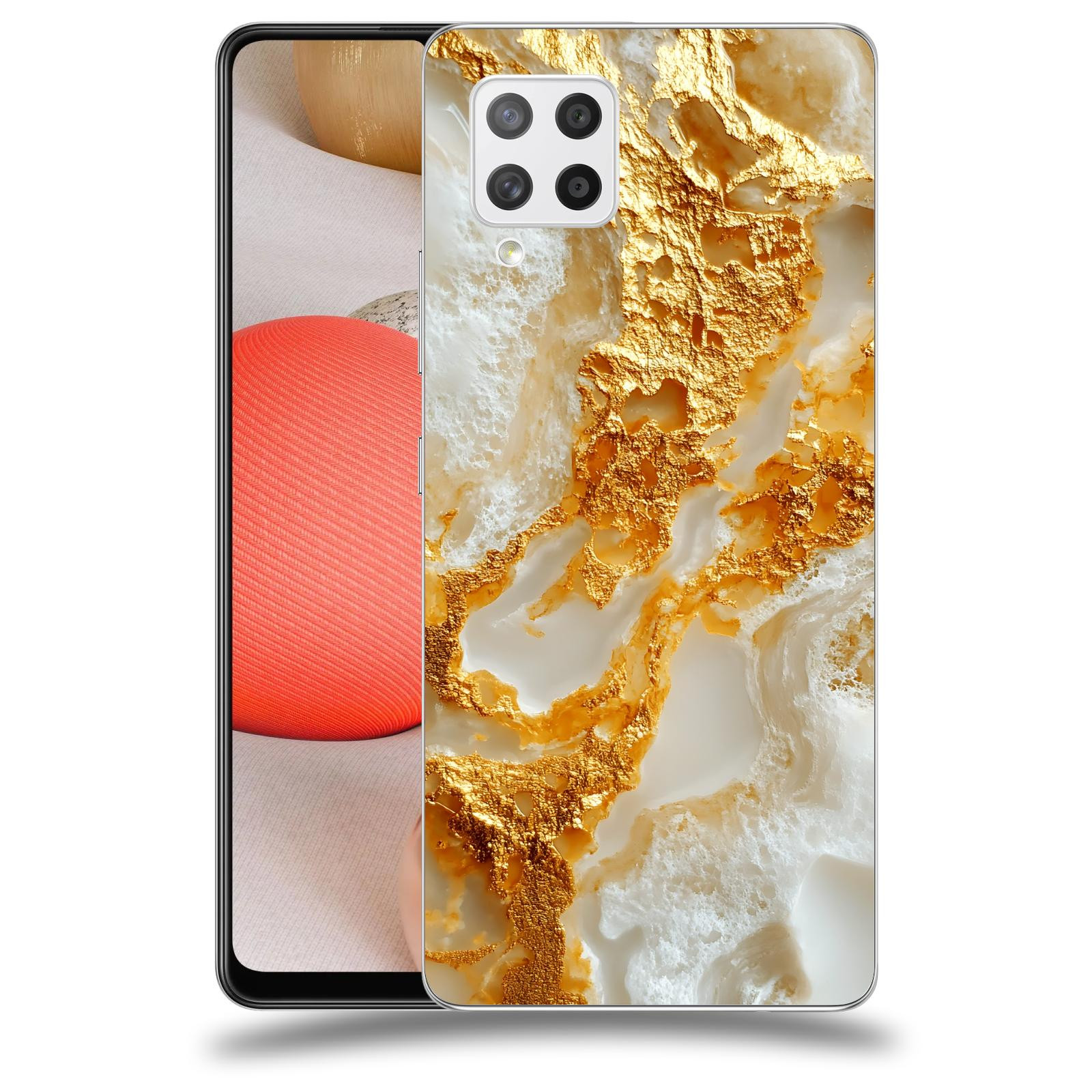 ACOVER Kryt na mobil Samsung Galaxy A42 A426B - Vanilla Bourbon II