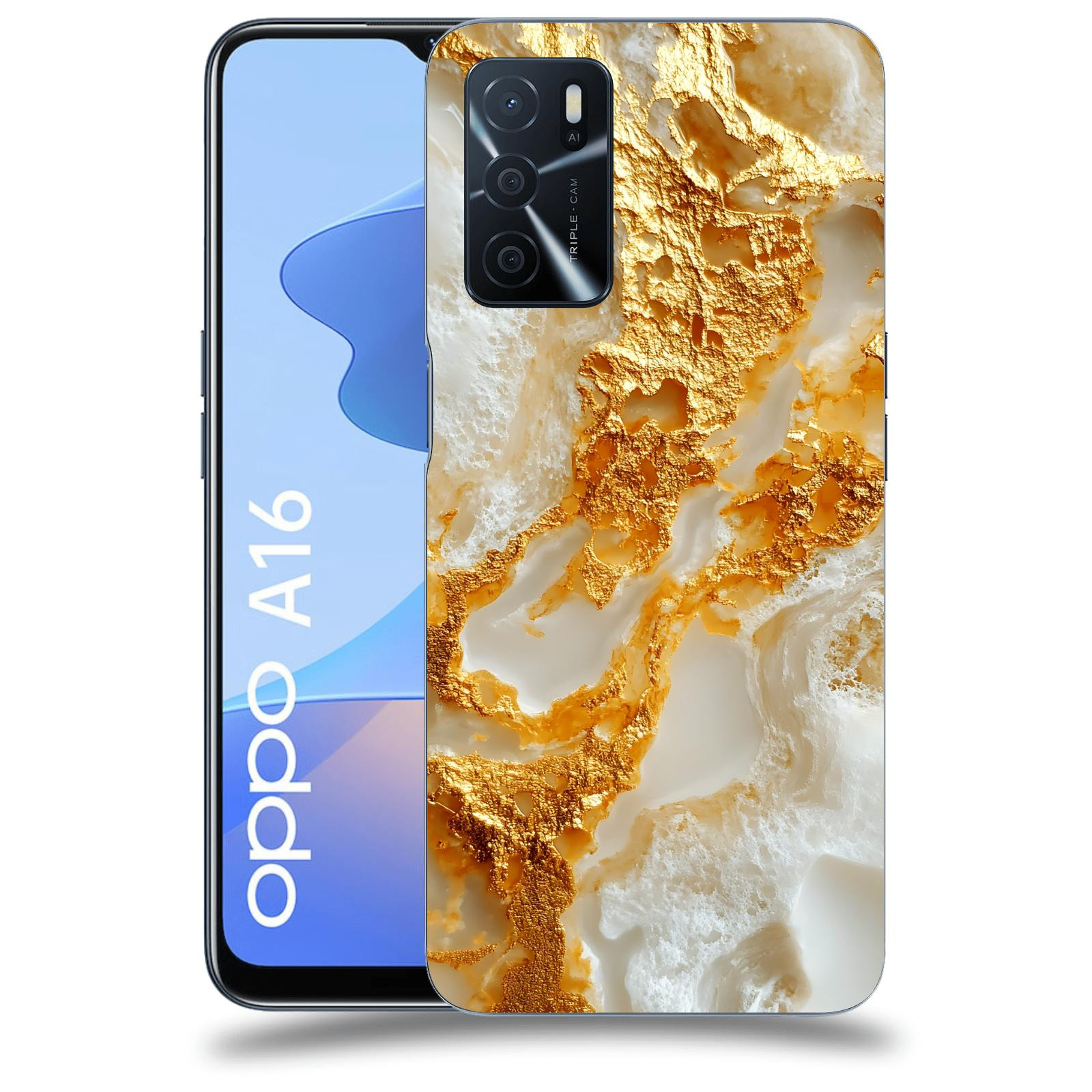 ACOVER Kryt na mobil OPPO A16 - Vanilla Bourbon II