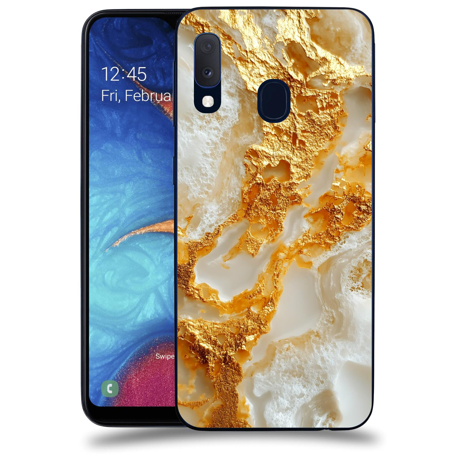 ACOVER Kryt na mobil Samsung Galaxy A20e A202F - Vanilla Bourbon II