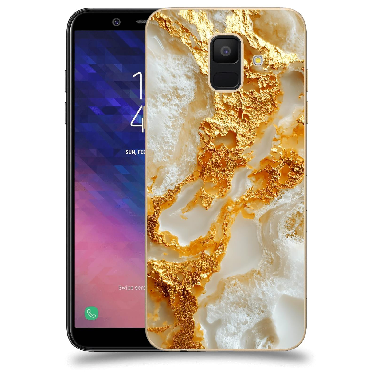 ACOVER Kryt na mobil Samsung Galaxy A6 A600F - Vanilla Bourbon II