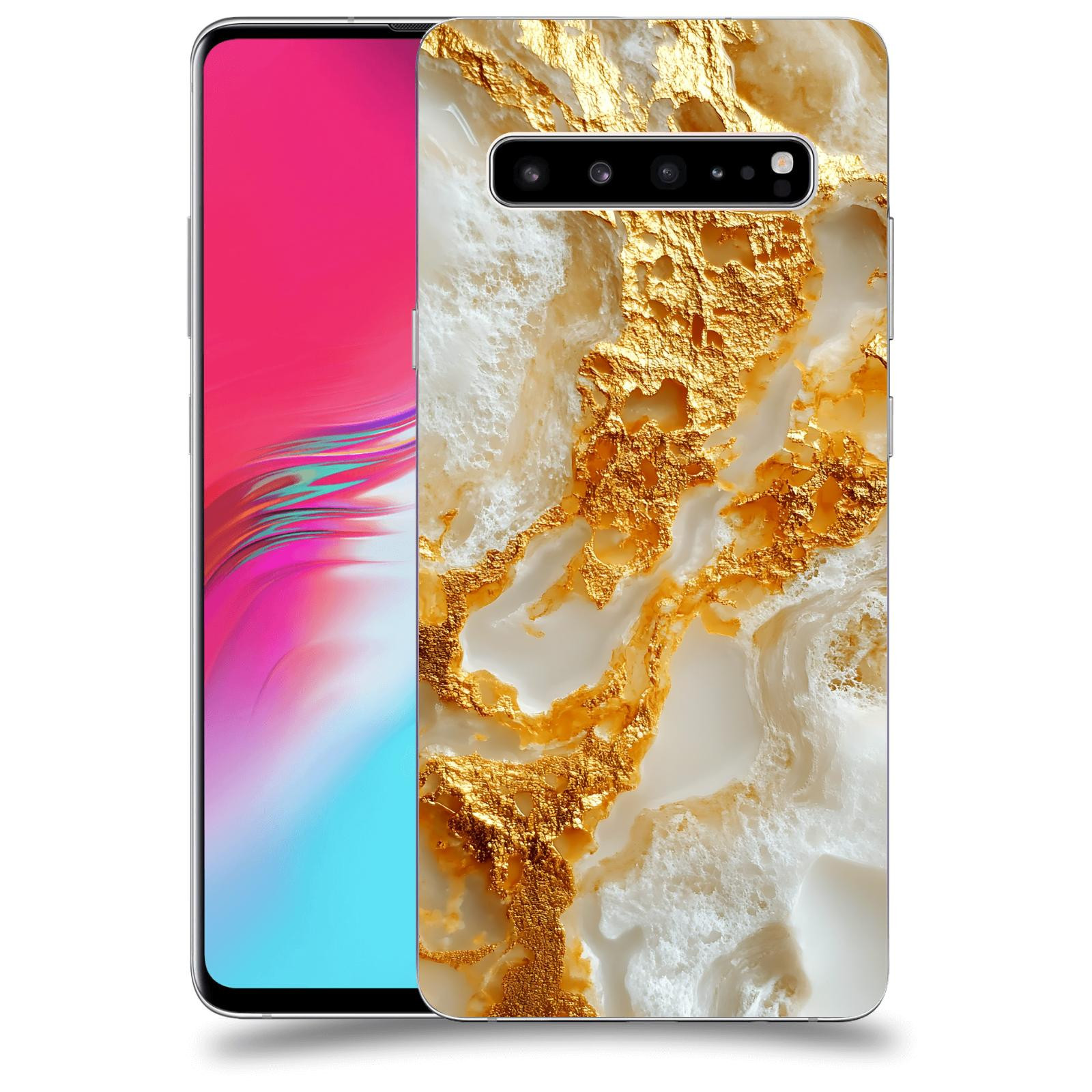 ACOVER Kryt na mobil Samsung Galaxy S10 G973 - Vanilla Bourbon II