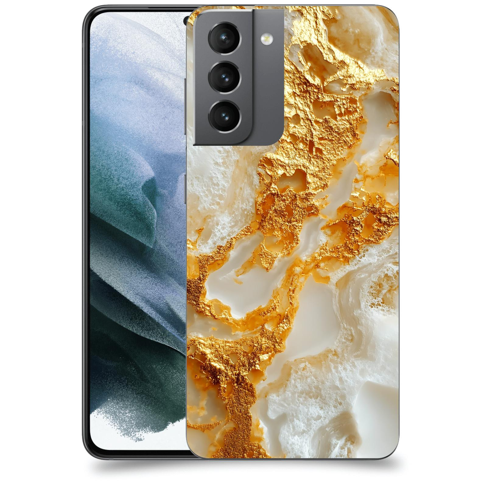 ACOVER Kryt na mobil Samsung Galaxy S21 G991B - Vanilla Bourbon II