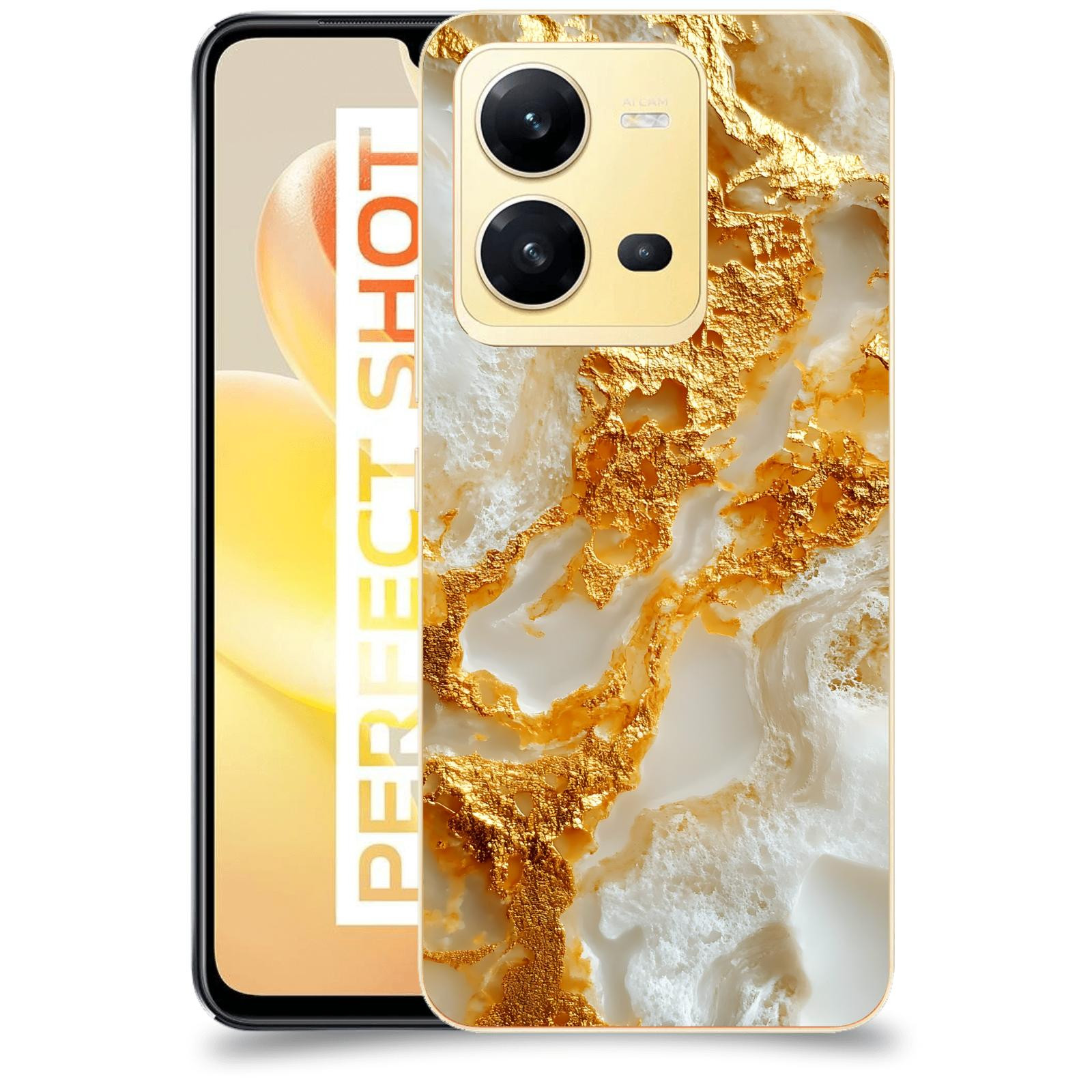 ACOVER Kryt na mobil Vivo X80 Lite - Vanilla Bourbon II