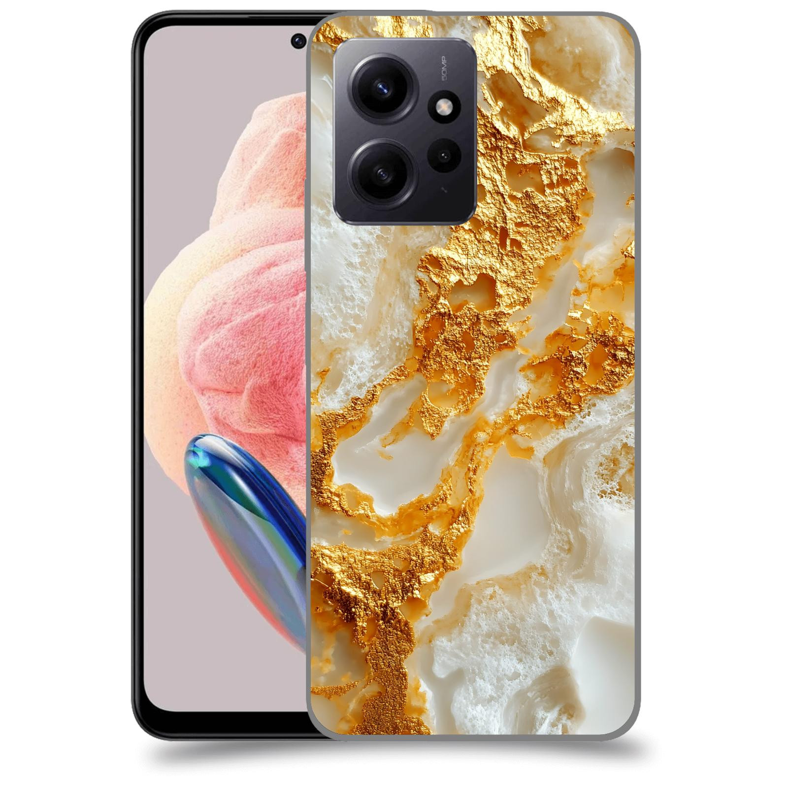 ACOVER Kryt na mobil Xiaomi Redmi Note 12 4G - Vanilla Bourbon II