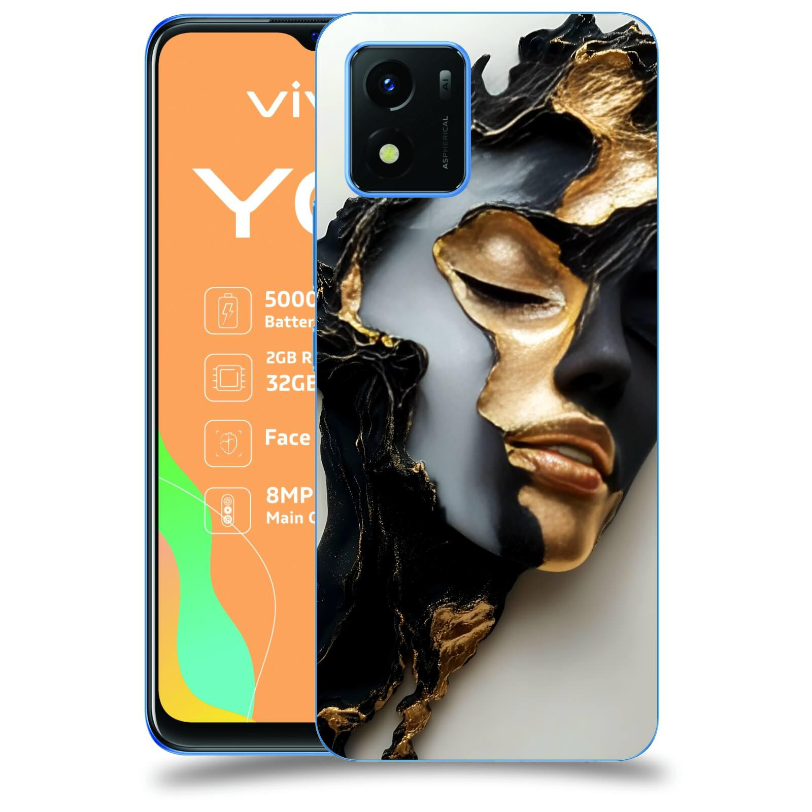 ACOVER Kryt na mobil Vivo Y01 - Head V