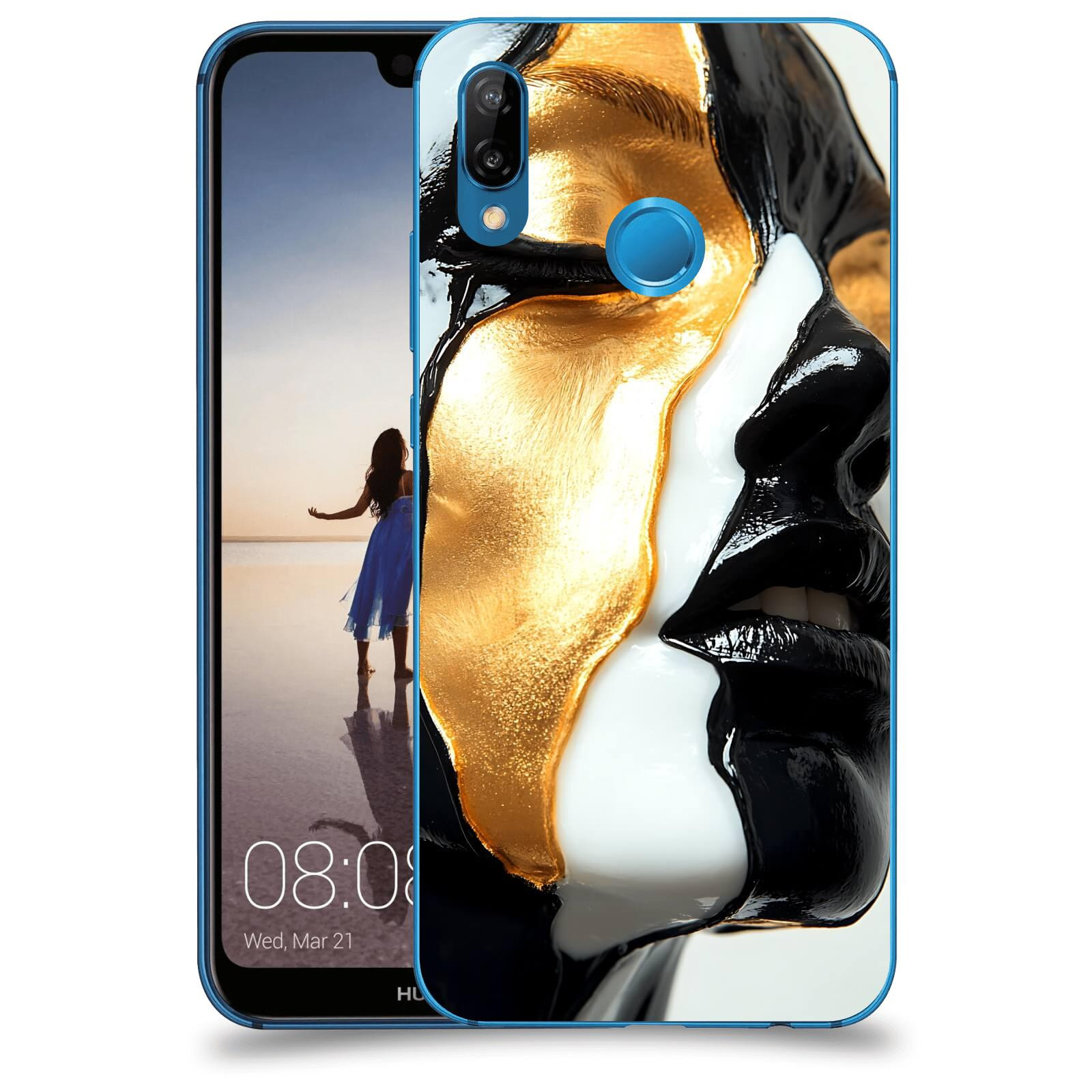 ACOVER Kryt na mobil Huawei P20 Lite - Head VII