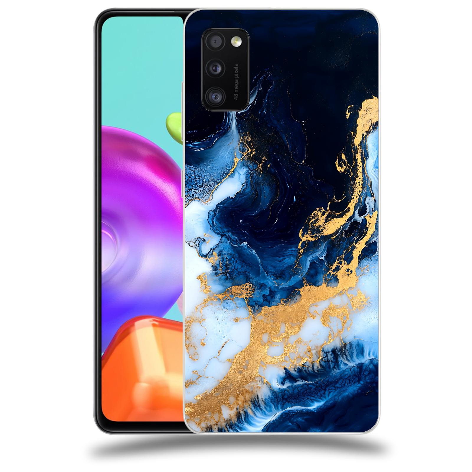 ACOVER Kryt na mobil Samsung Galaxy A41 A415F - Royal Blue I