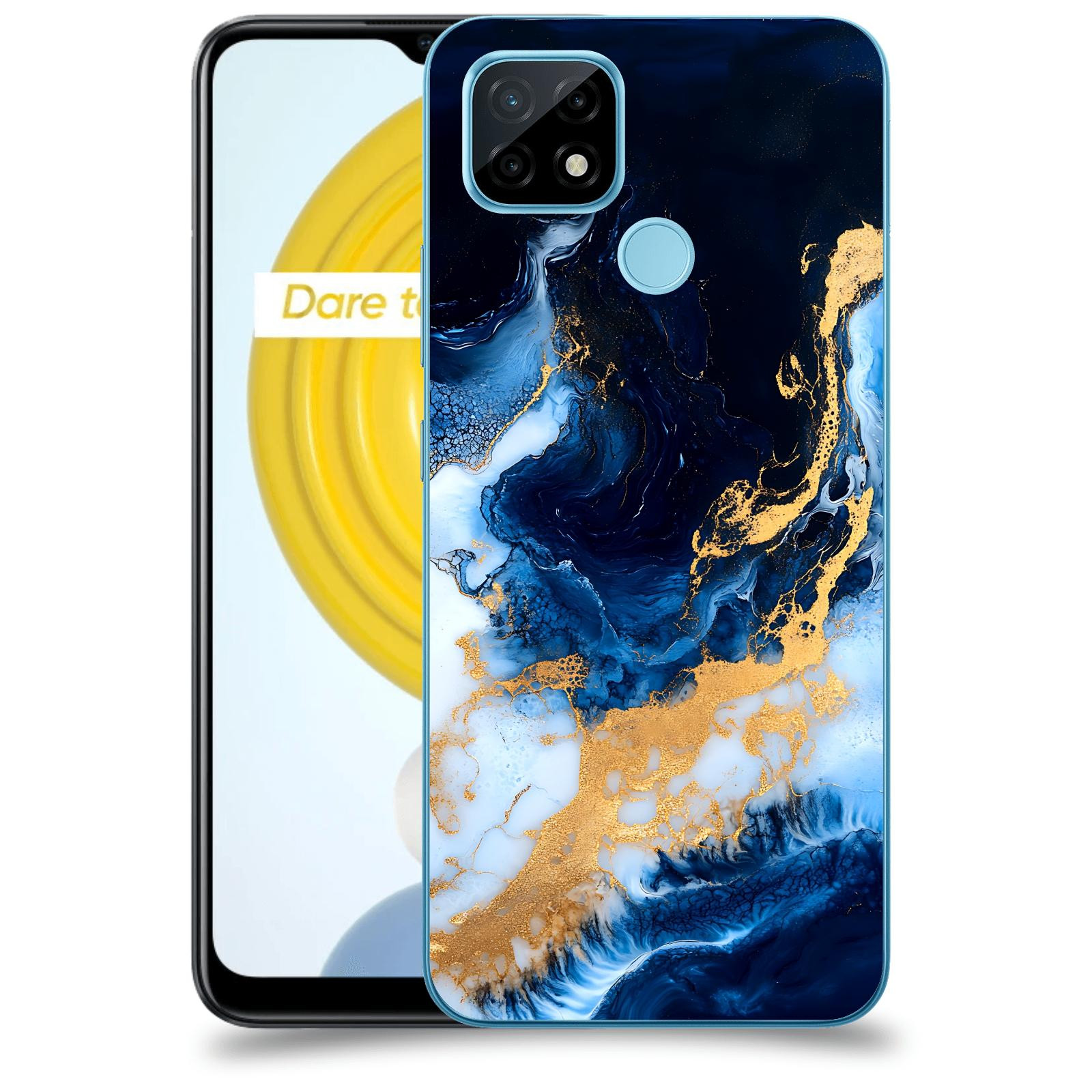 ACOVER Kryt na mobil Realme C21 - Royal Blue I
