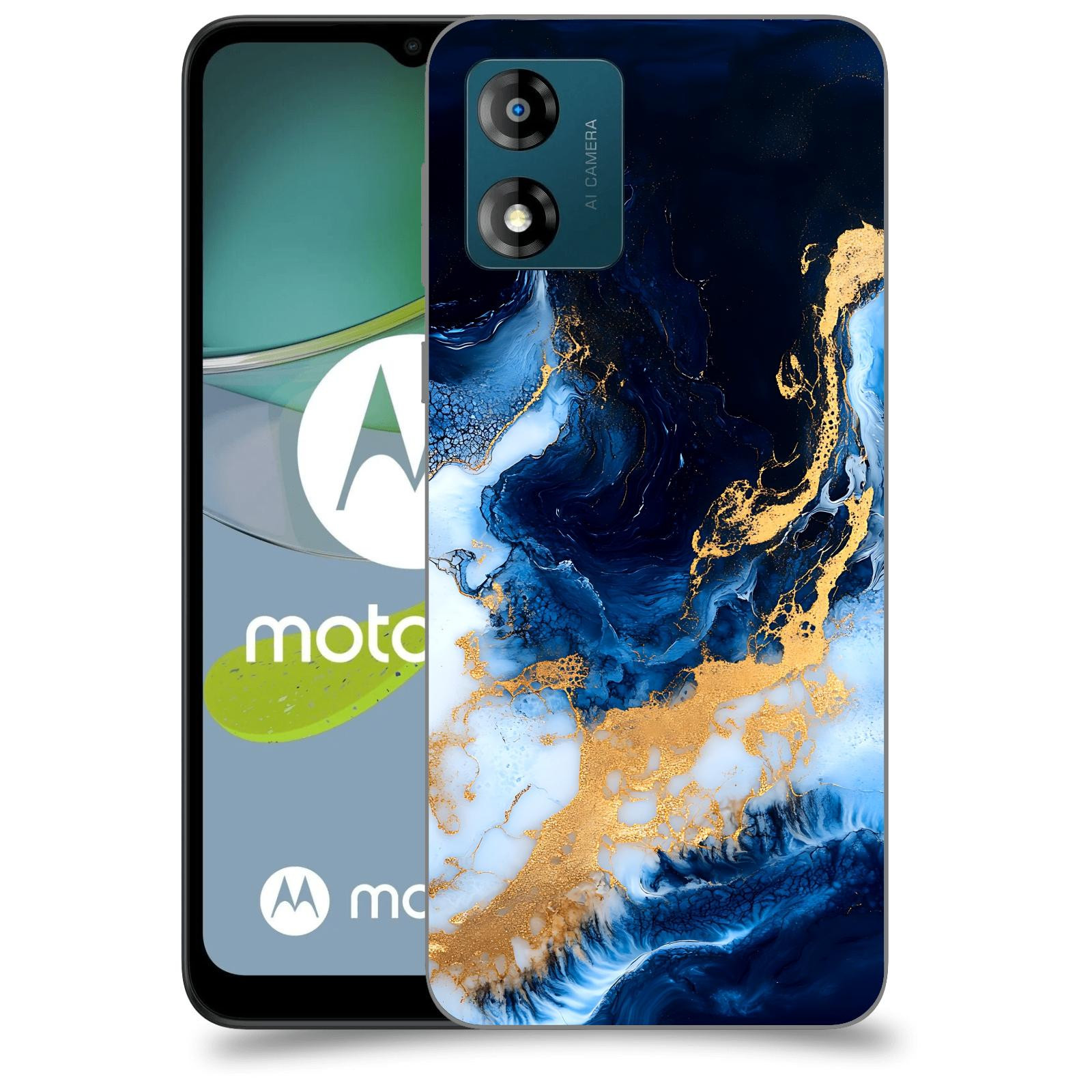 ACOVER Kryt na mobil Motorola Moto E13 - Royal Blue I