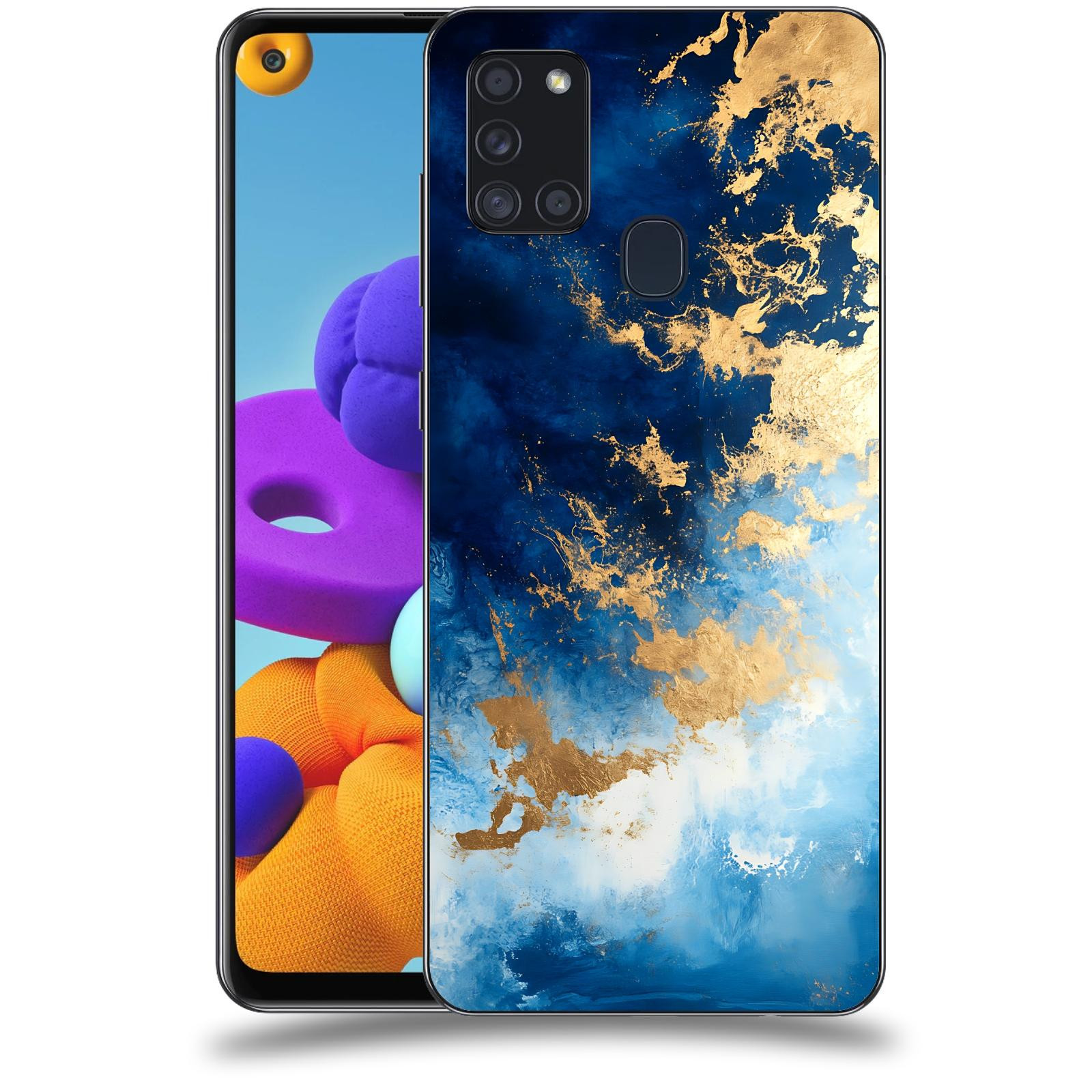 ACOVER Kryt na mobil Samsung Galaxy A21s - Royal Blue II