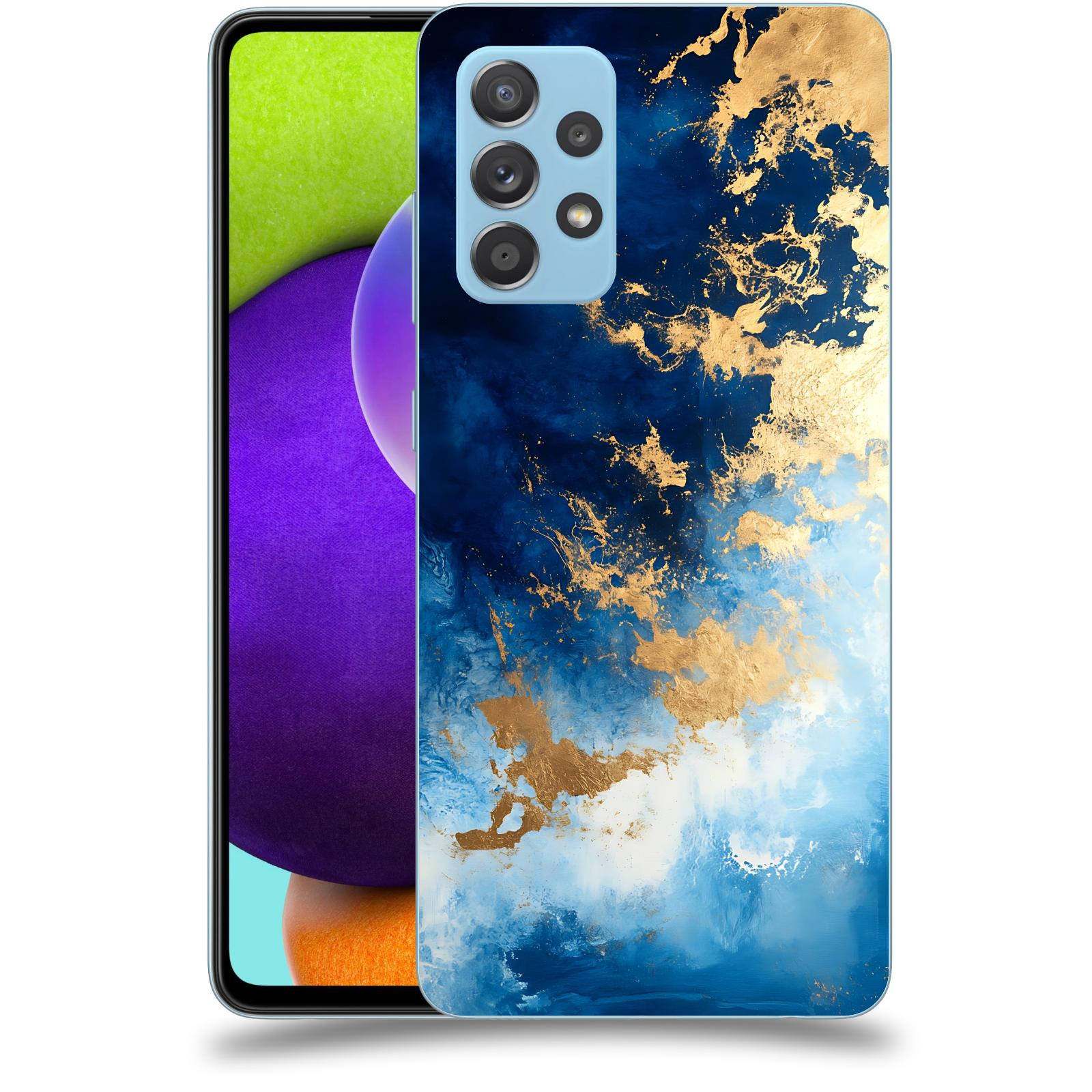ACOVER Kryt na mobil Samsung Galaxy A52 A525F - Royal Blue II