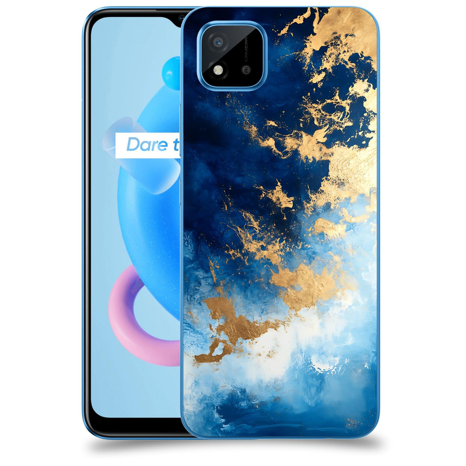 ACOVER Kryt na mobil Realme C11 (2021) - Royal Blue II