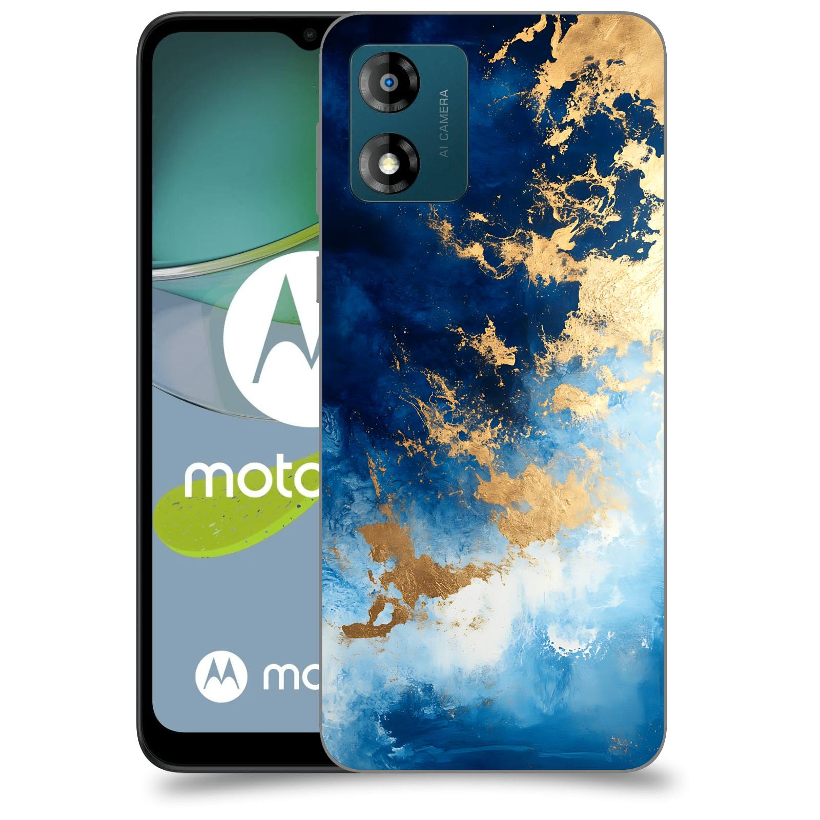 ACOVER Kryt na mobil Motorola Moto E13 - Royal Blue II