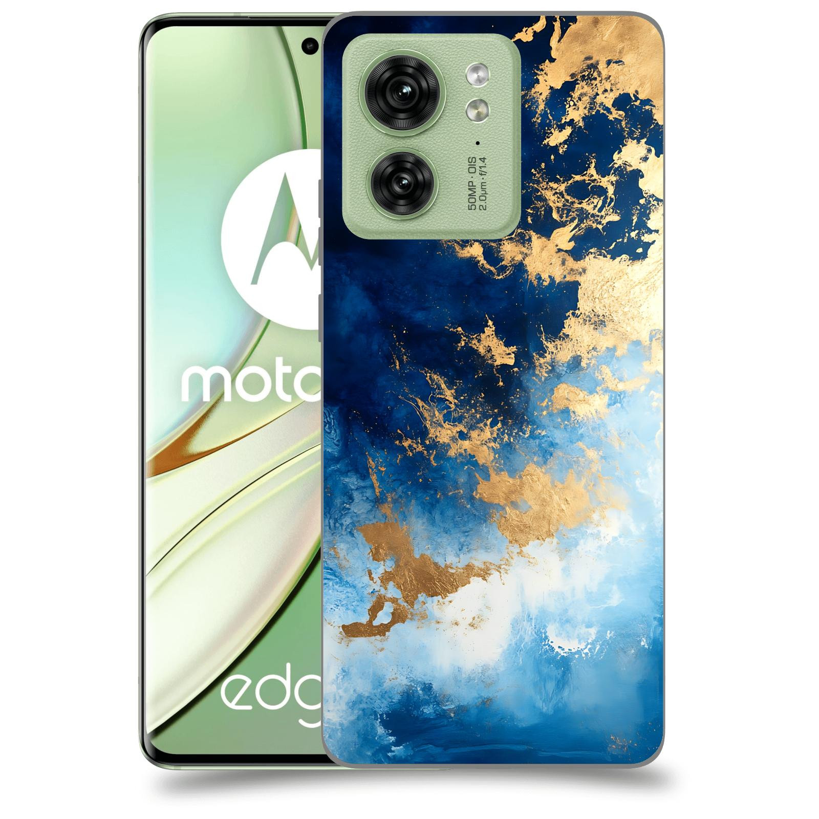 ACOVER Kryt na mobil Motorola EDGE 40 5G - Royal Blue II