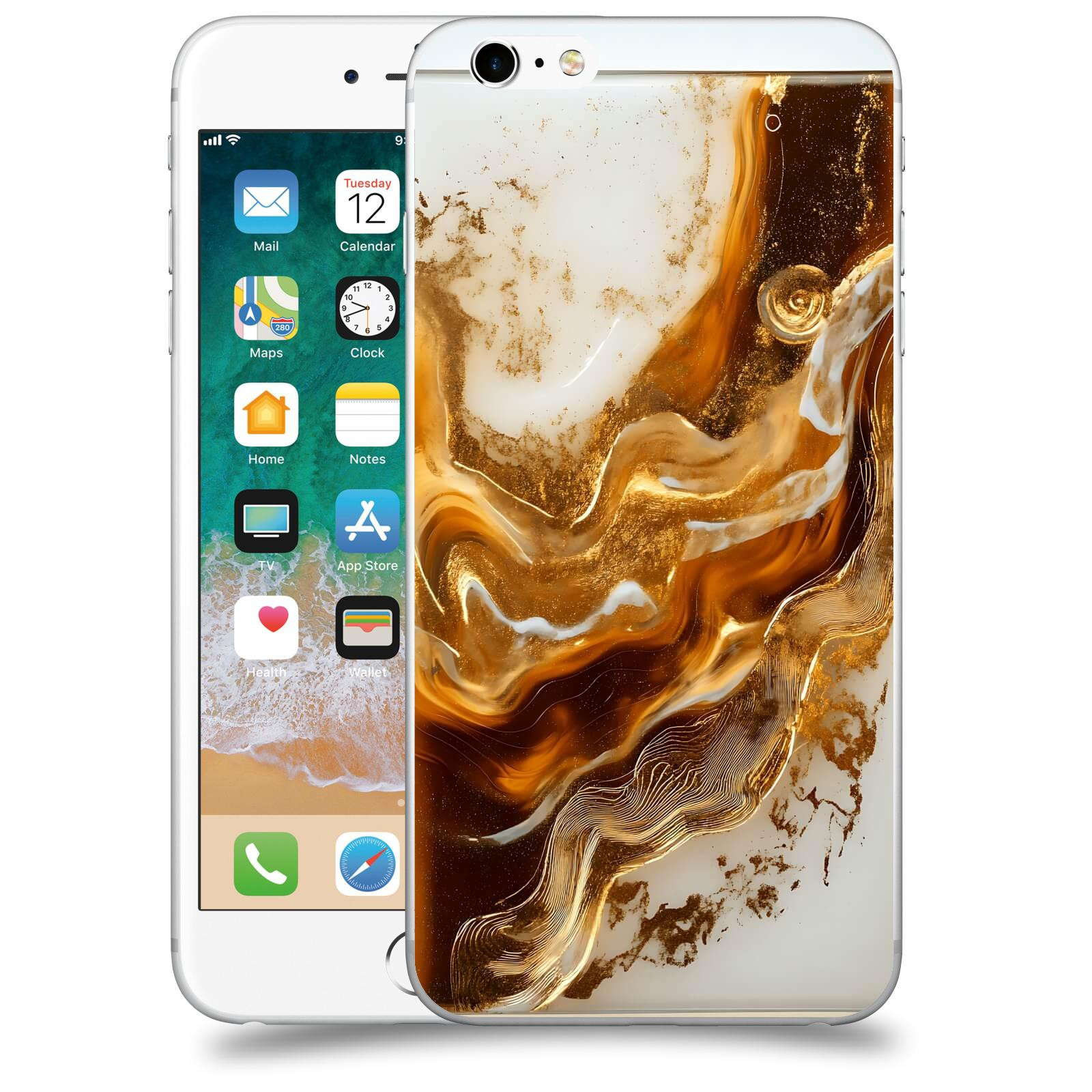 ACOVER Kryt na mobil Apple iPhone 6 Plus/6S Plus - Amber I