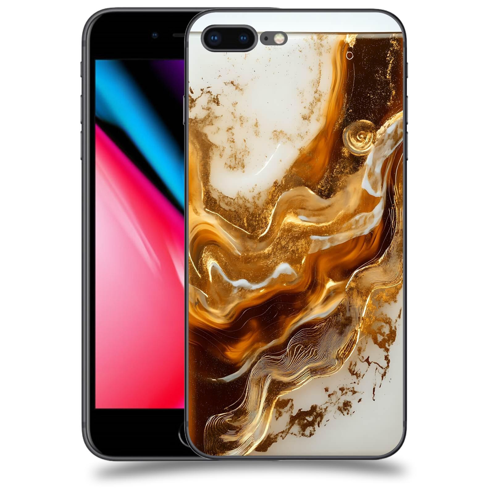 ACOVER Kryt na mobil Apple iPhone 8 Plus - Amber I