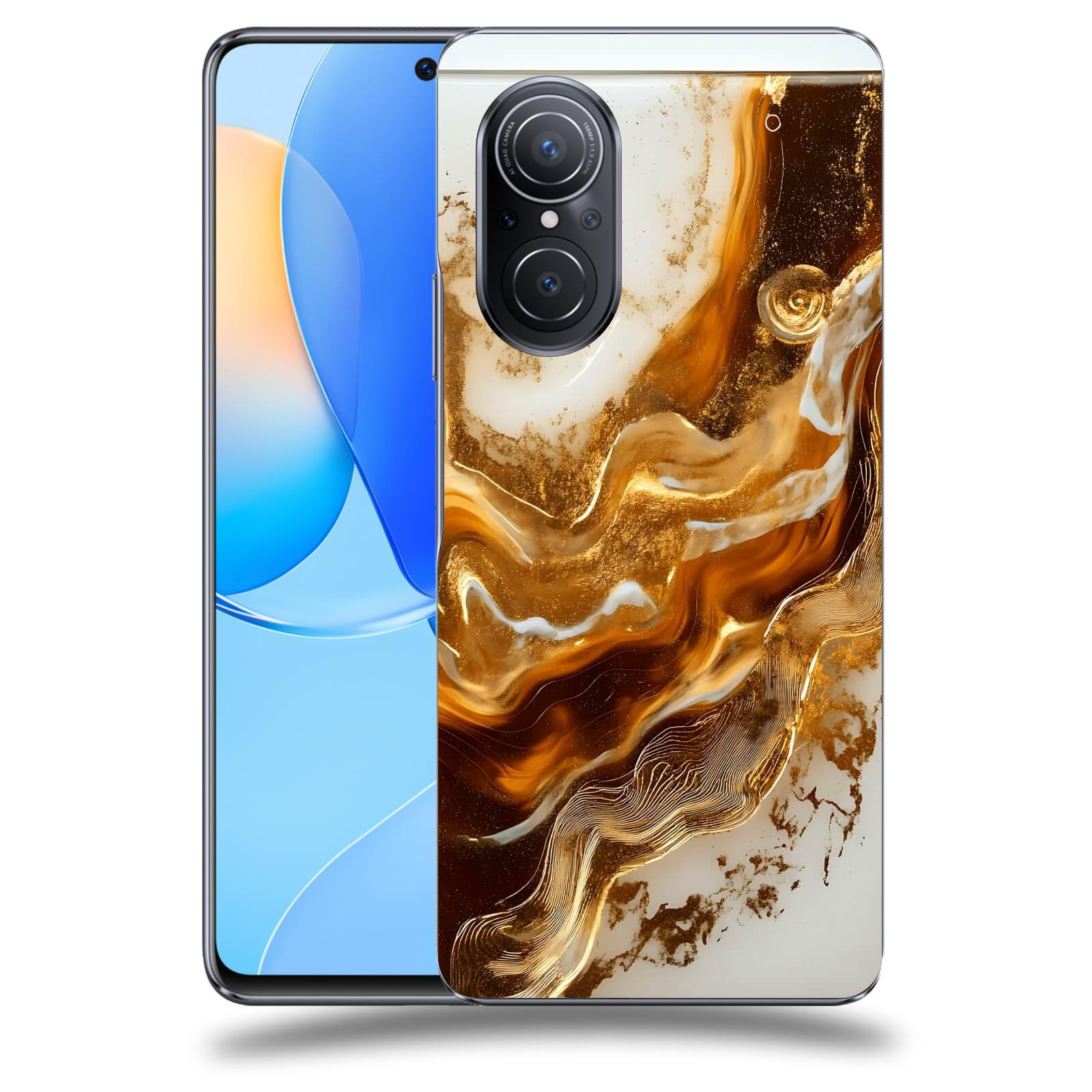 ACOVER Kryt na mobil Huawei Nova 9 SE - Amber I