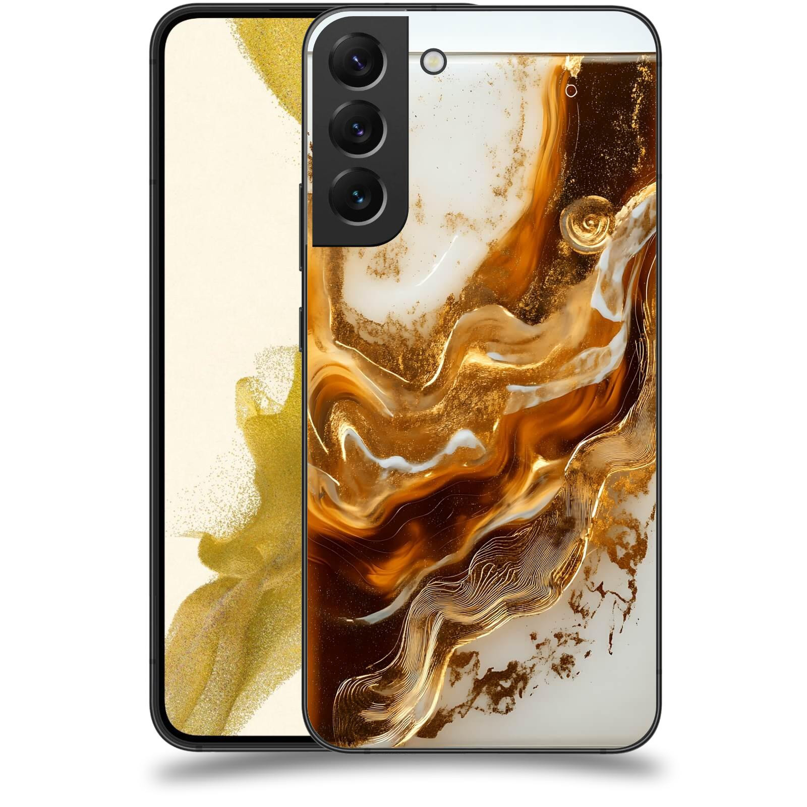 ACOVER Kryt na mobil Samsung Galaxy S22+ 5G - Amber I