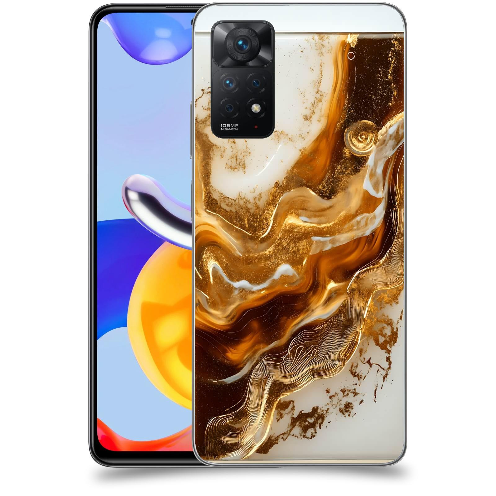 ACOVER Kryt na mobil Xiaomi Redmi Note 11 Pro - Amber I