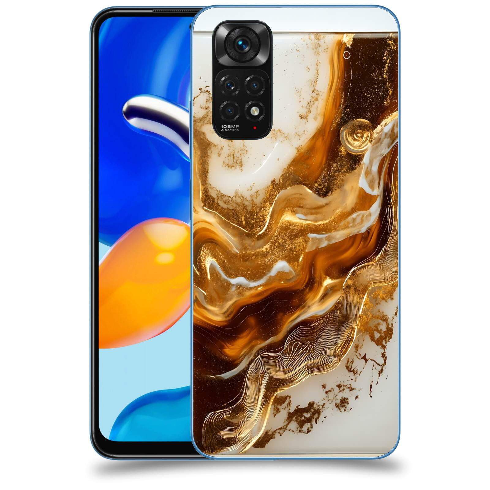 ACOVER Kryt na mobil Xiaomi Redmi Note 11S - Amber I