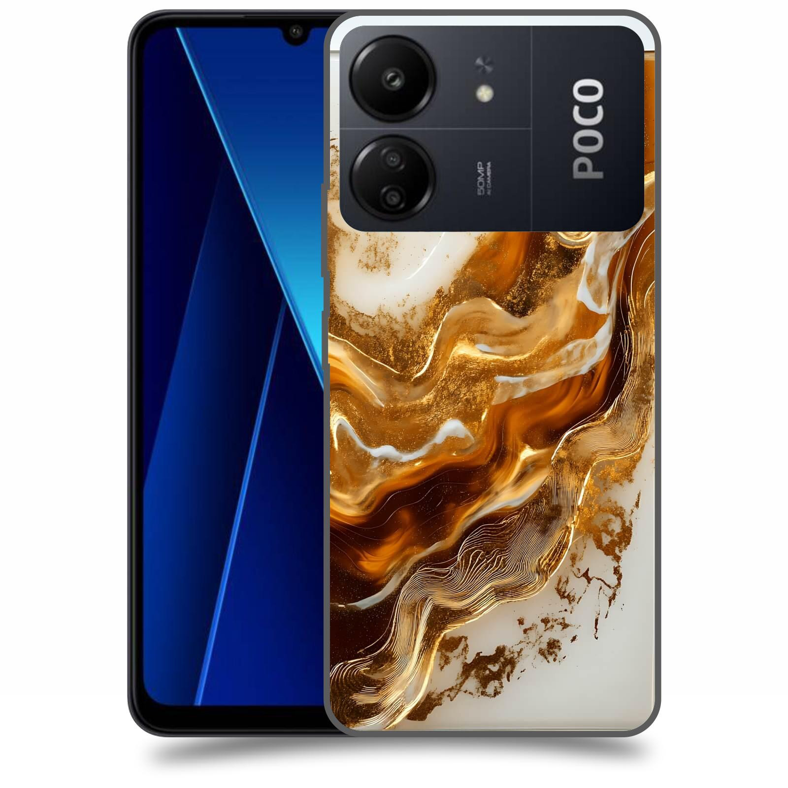ACOVER Kryt na mobil Poco C65 - Amber I