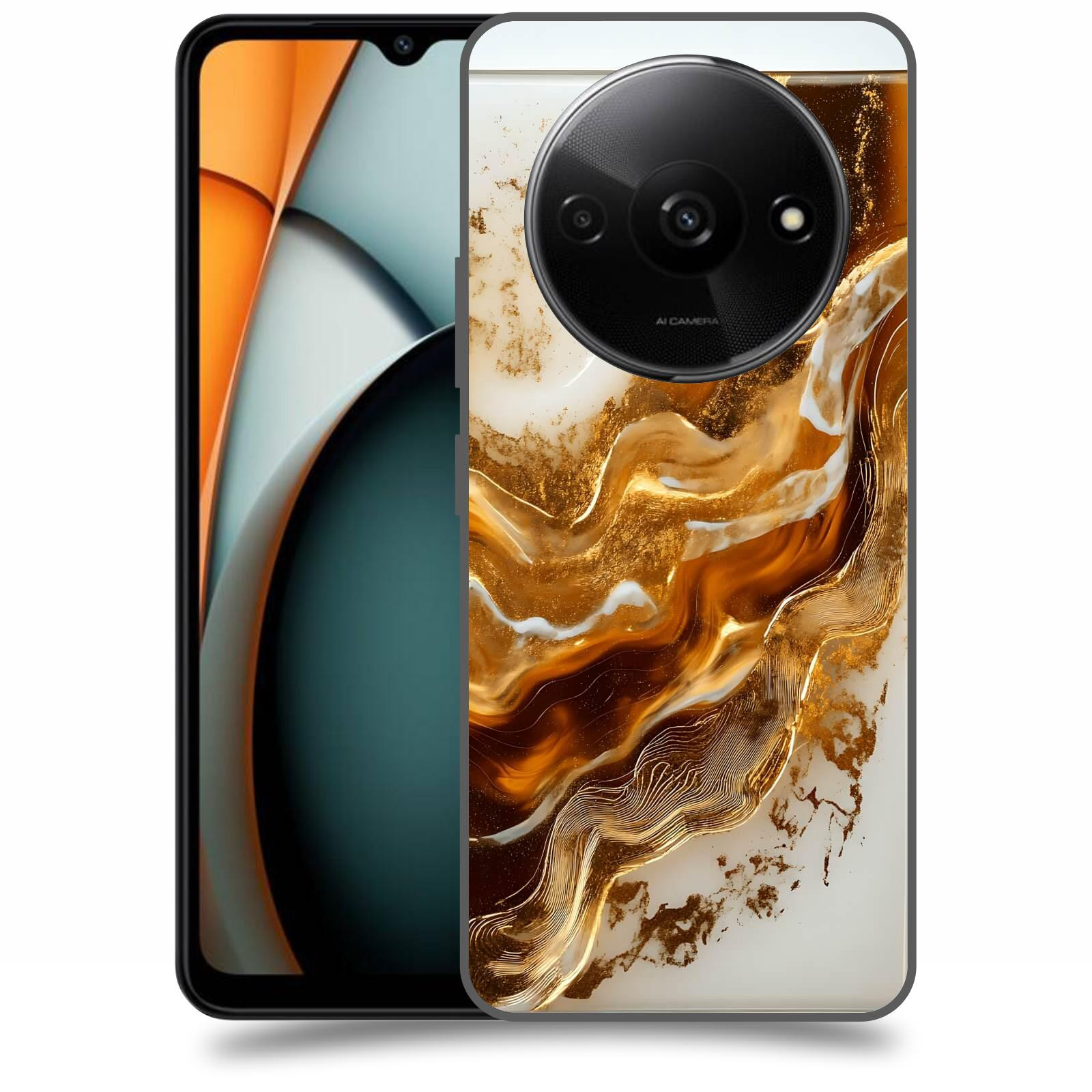 ACOVER Kryt na mobil Xiaomi Redmi A3 - Amber I