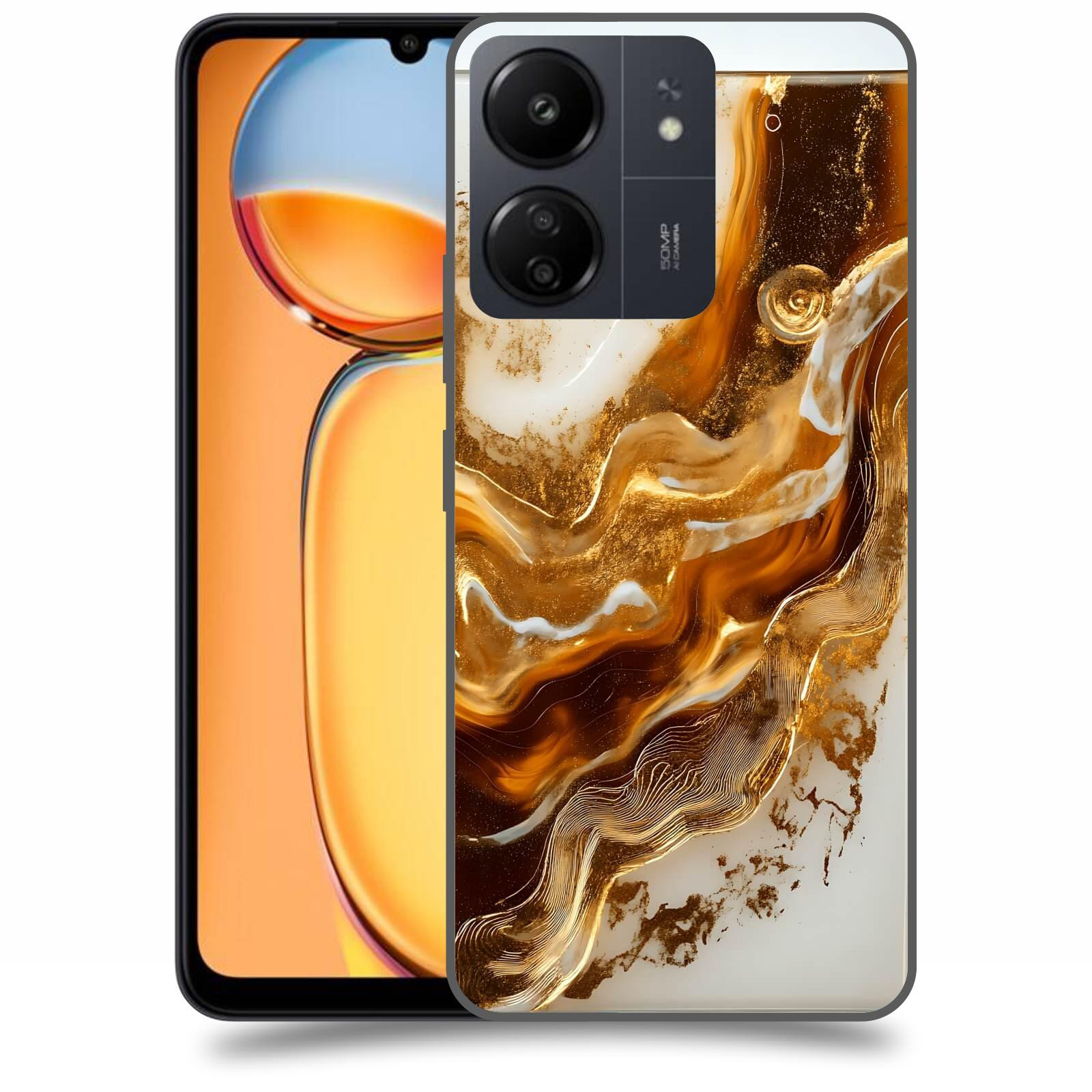 ACOVER Kryt na mobil Xiaomi Redmi 13C 4G  Amber I