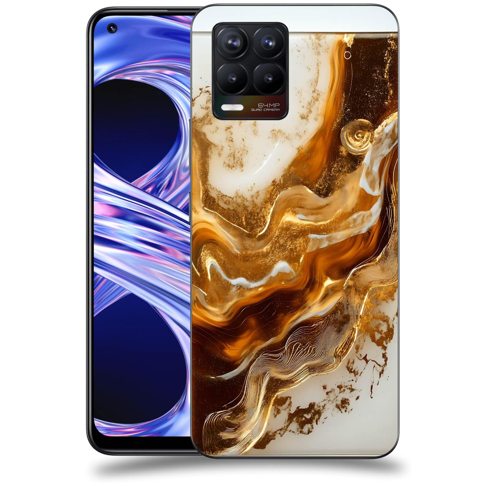 ACOVER Kryt na mobil Realme 8 - Amber I