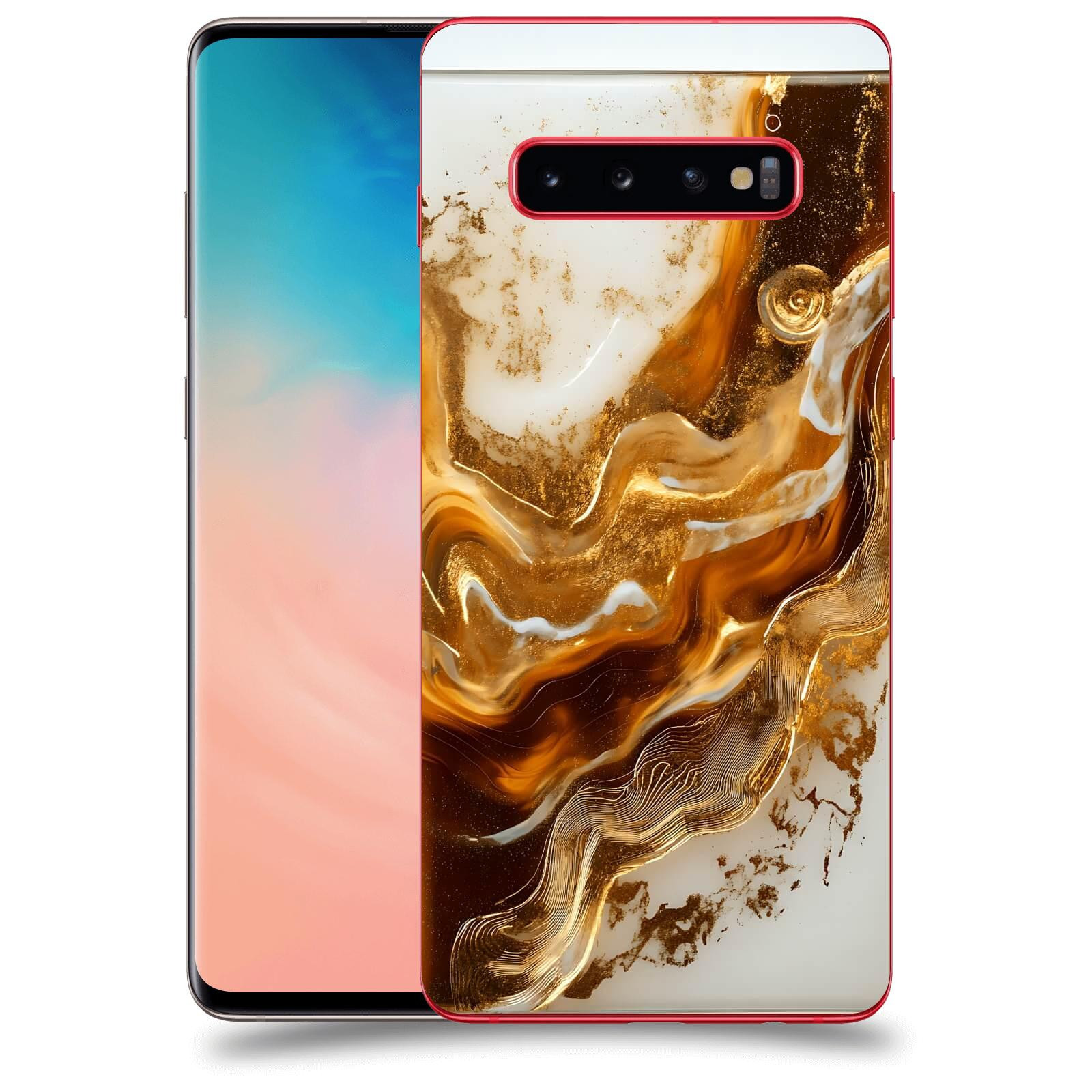 ACOVER Kryt na mobil Samsung Galaxy S10 Plus G975 - Amber I