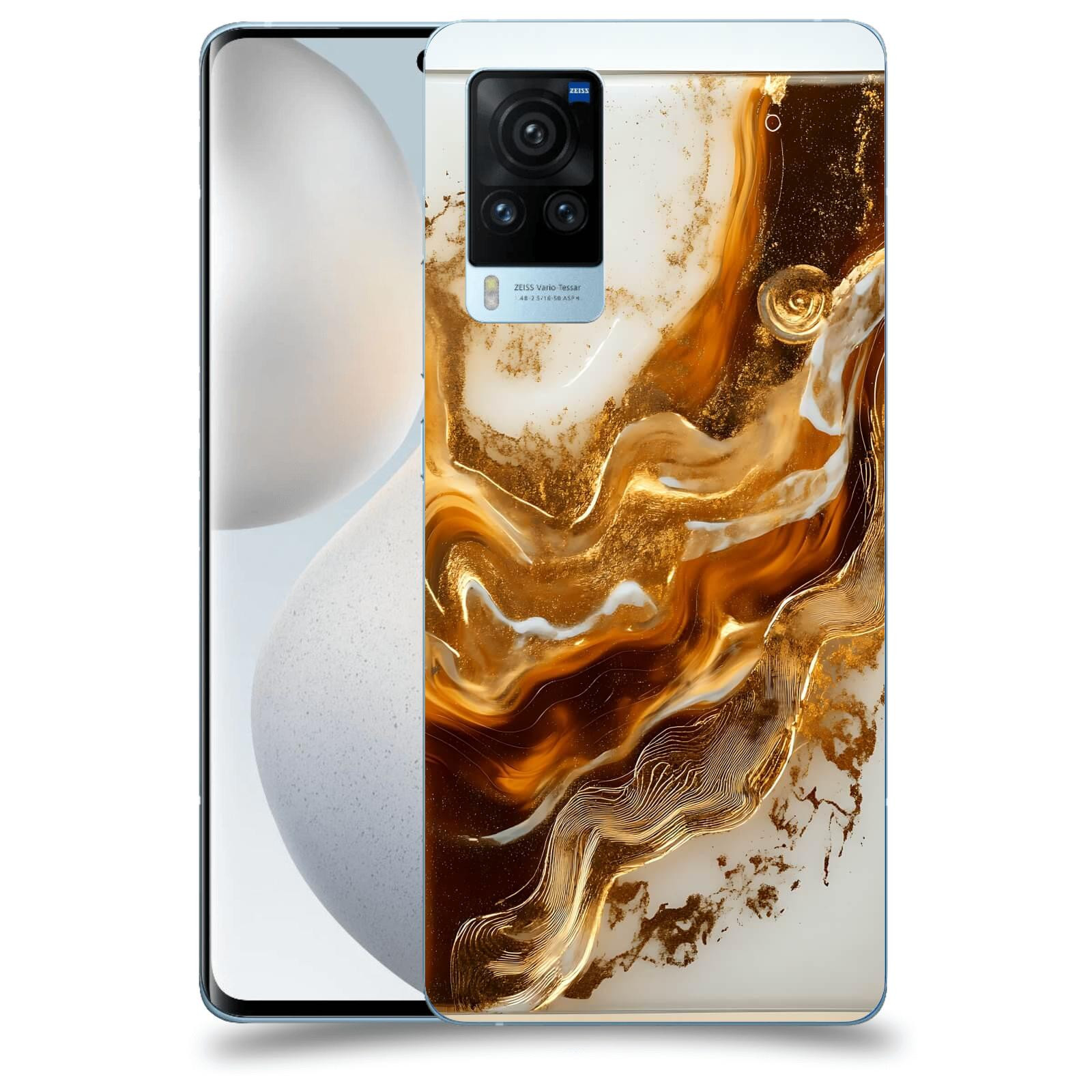 ACOVER Kryt na mobil Vivo X60 Pro 5G - Amber I