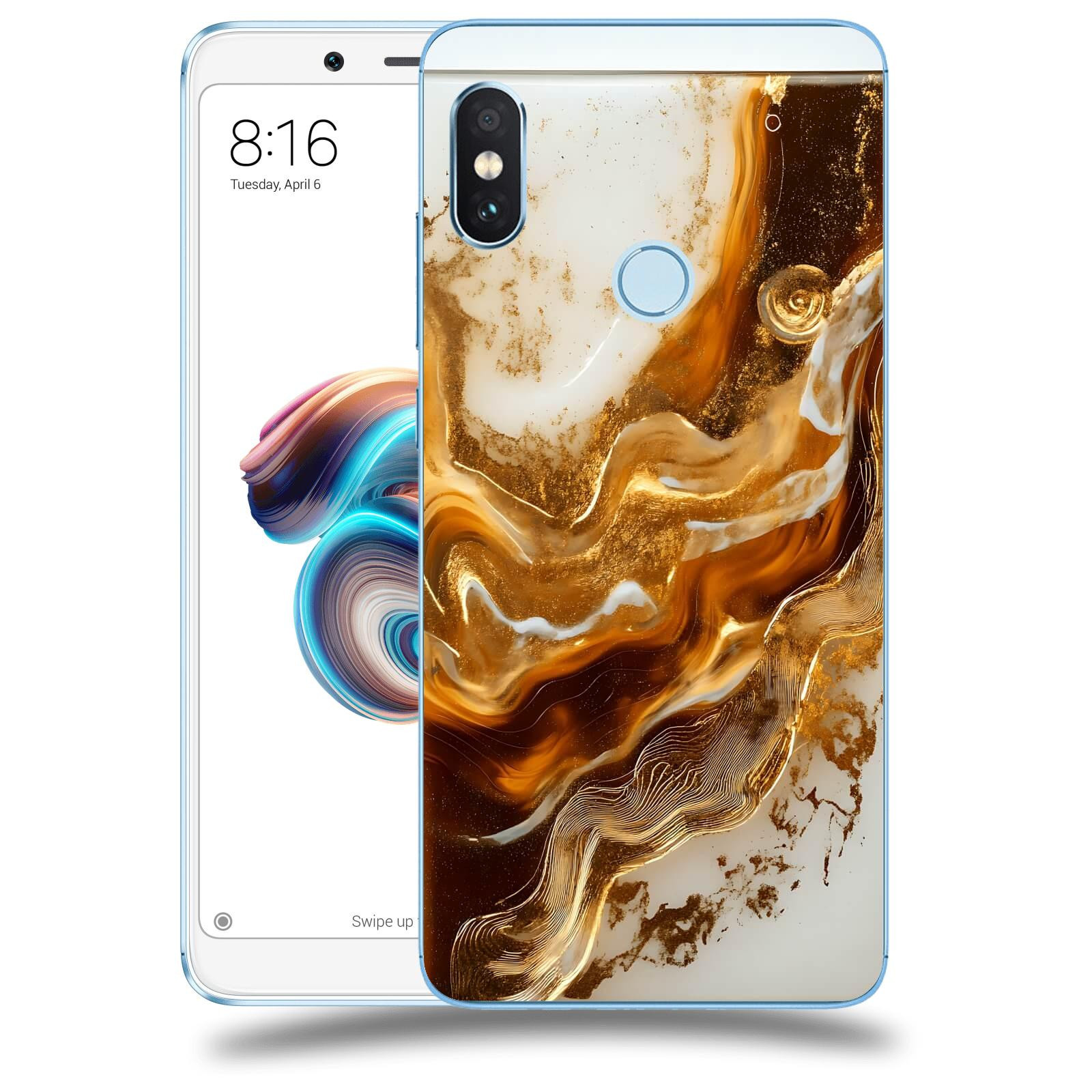 ACOVER Kryt na mobil Xiaomi Redmi Note 5 Global - Amber I