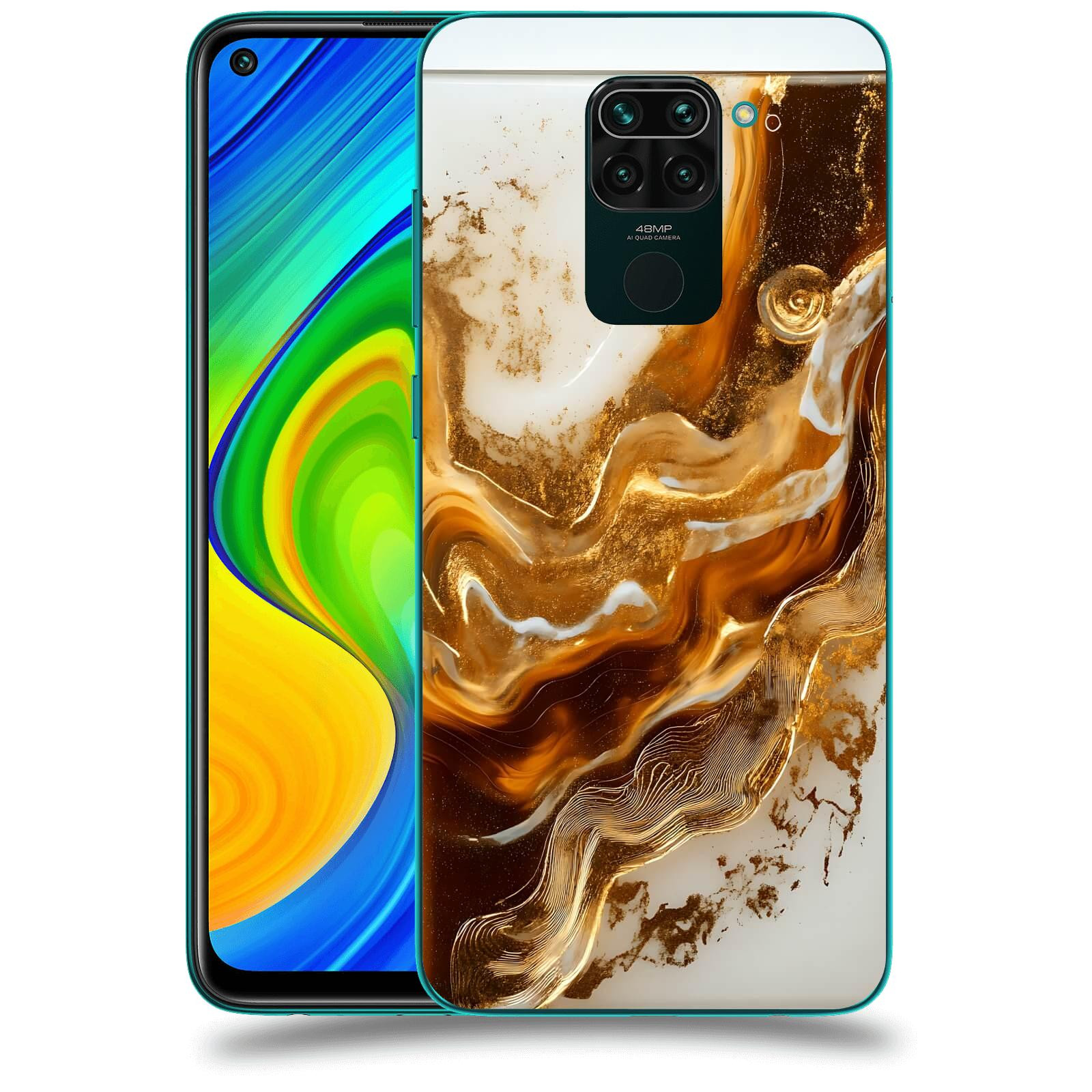 ACOVER Kryt na mobil Xiaomi Redmi Note 9 - Amber I