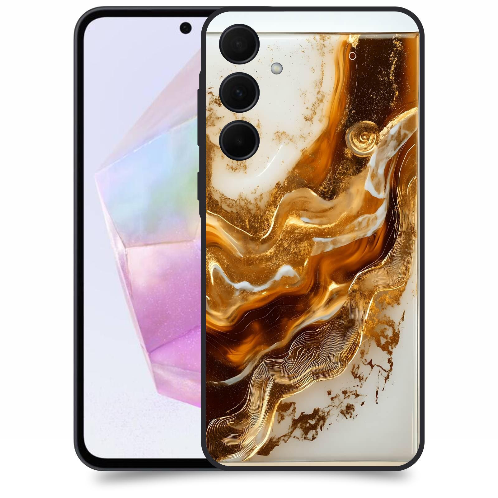 ACOVER Kryt na mobil Samsung Galaxy A35 5G - Amber I