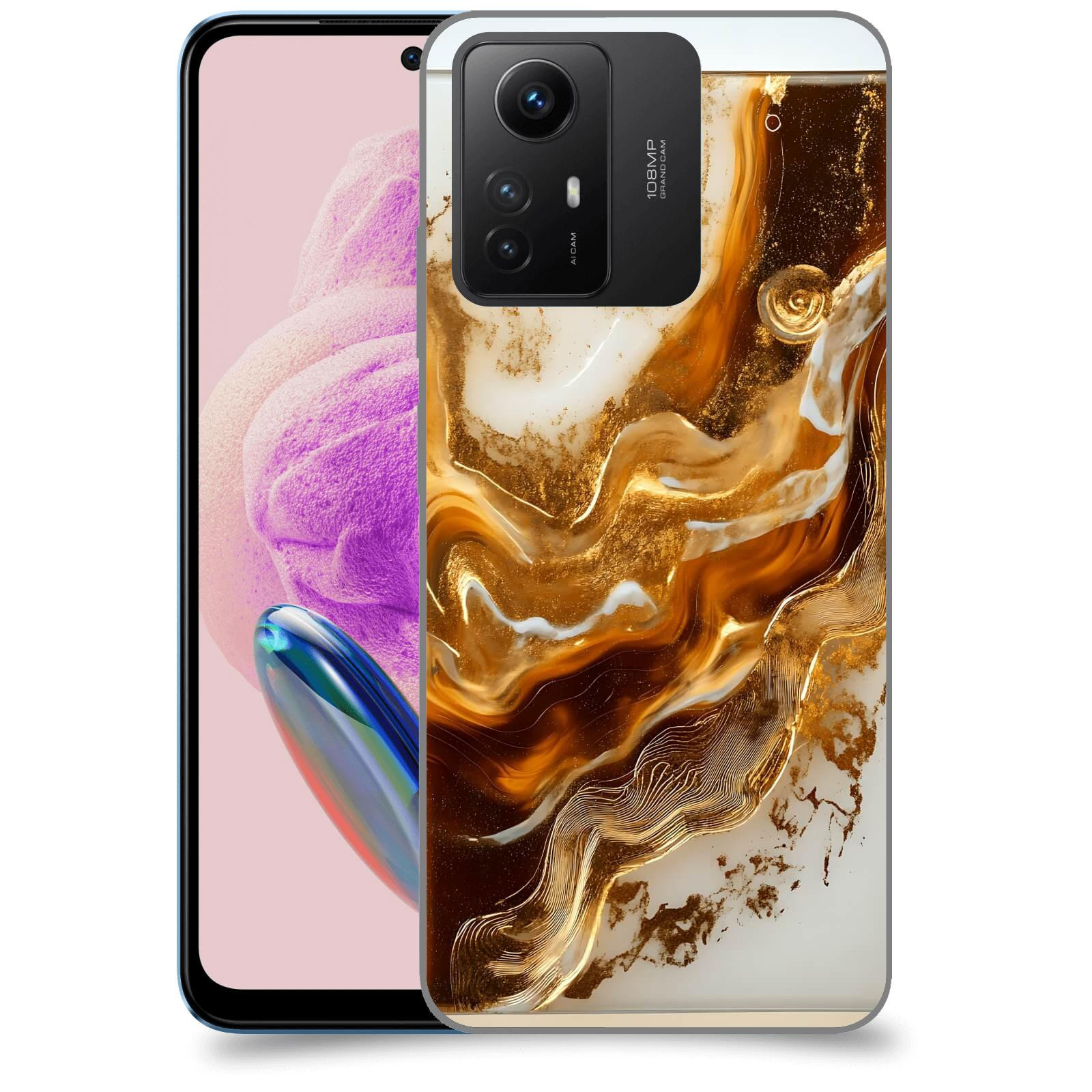 ACOVER Kryt na mobil Xiaomi Redmi Note 12S - Amber I