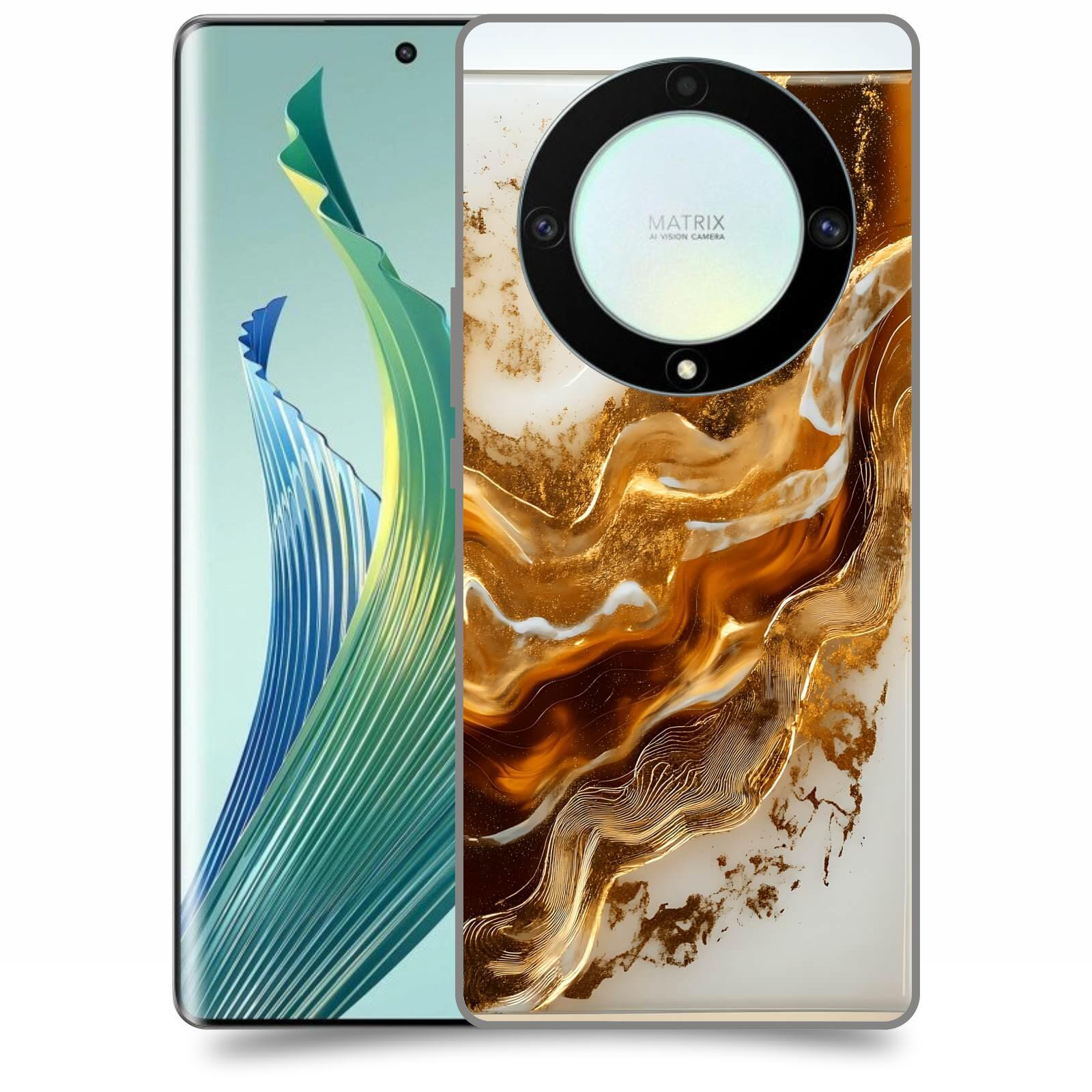 ACOVER Kryt na mobil Honor Magic 5 Lite 5G - Amber I