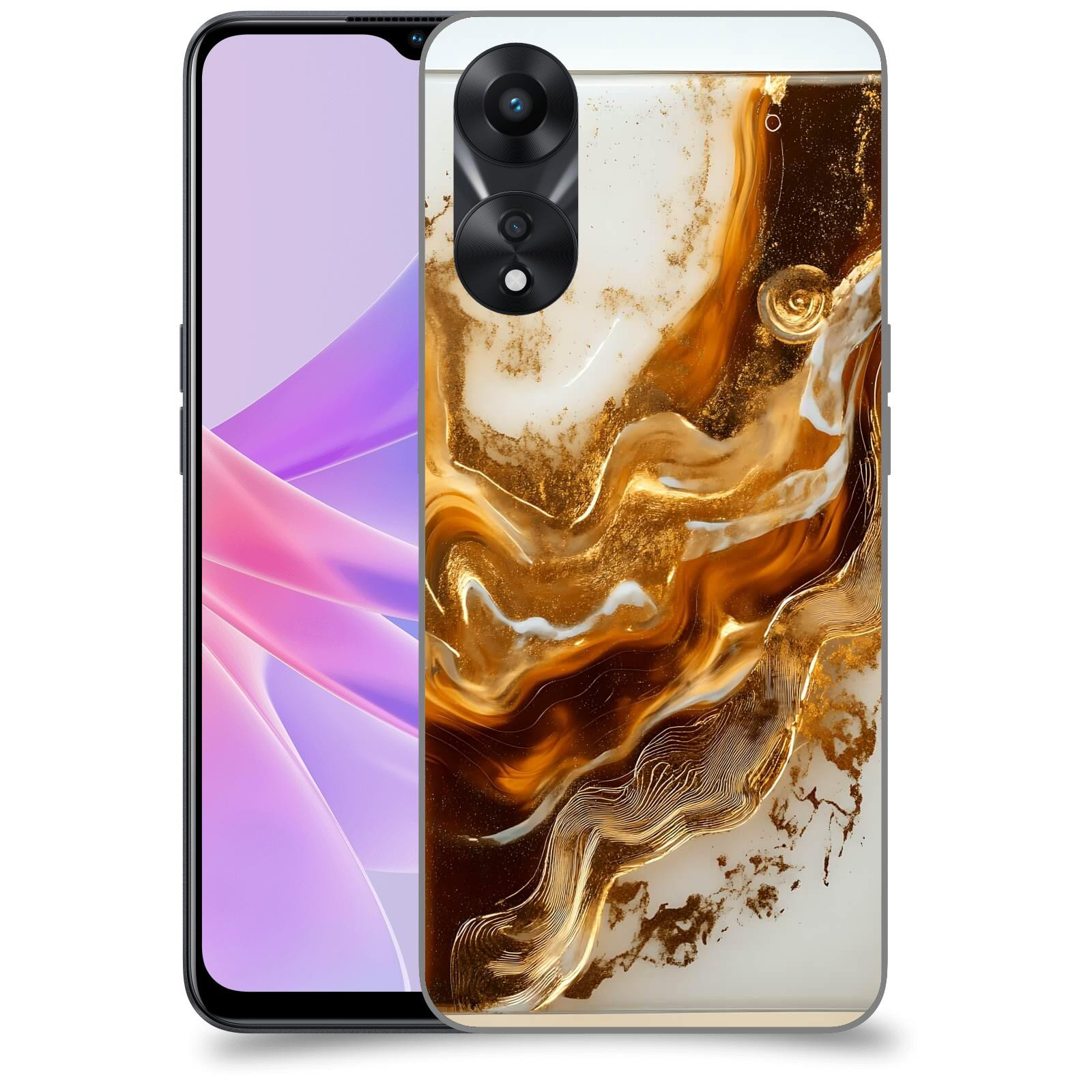 ACOVER Kryt na mobil OPPO A78 5G - Amber I